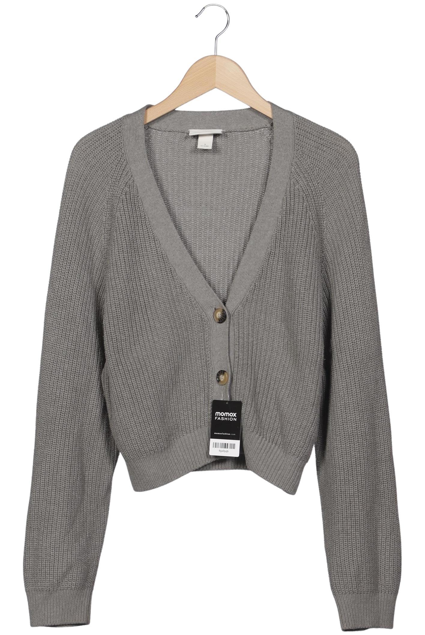 

Monki Damen Strickjacke, grau, Gr. 36