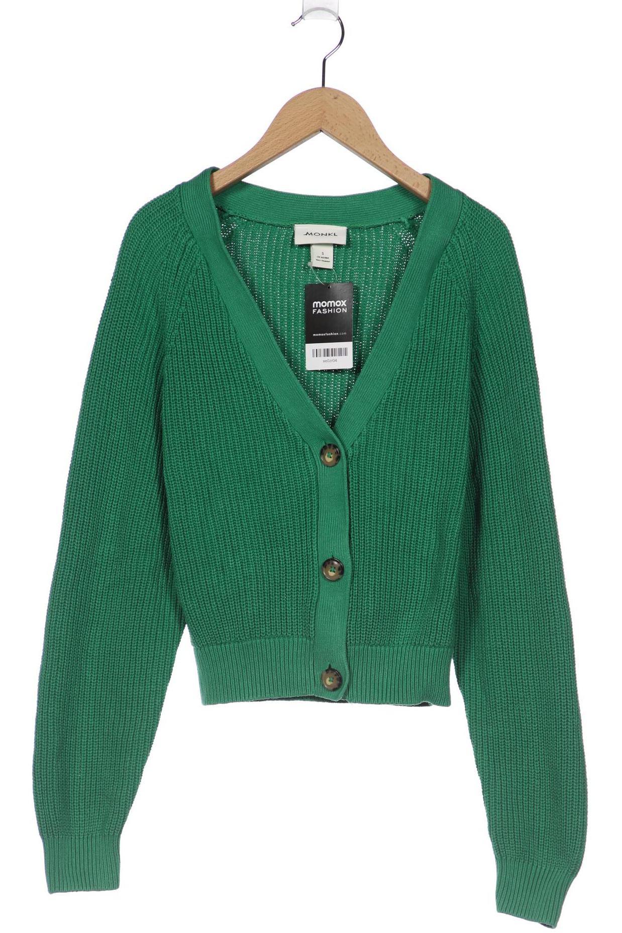 

MONKI Damen Strickjacke, grün