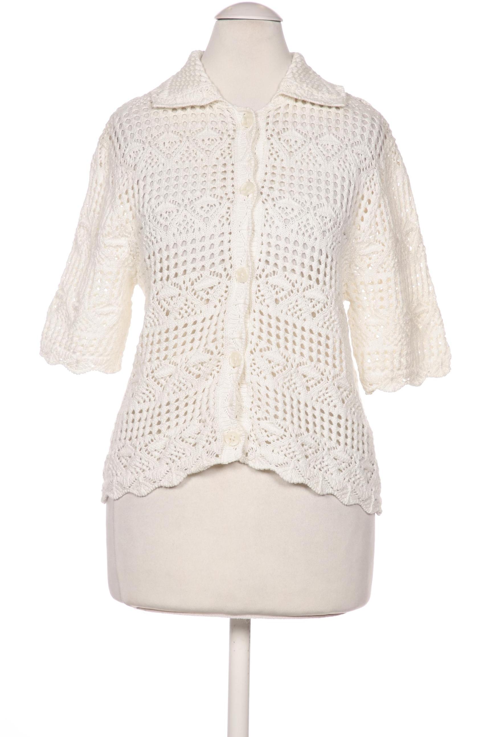 

Monki Damen Strickjacke, weiß, Gr. 34