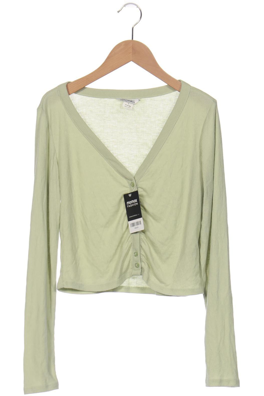 

Monki Damen Strickjacke, hellgrün, Gr. 36
