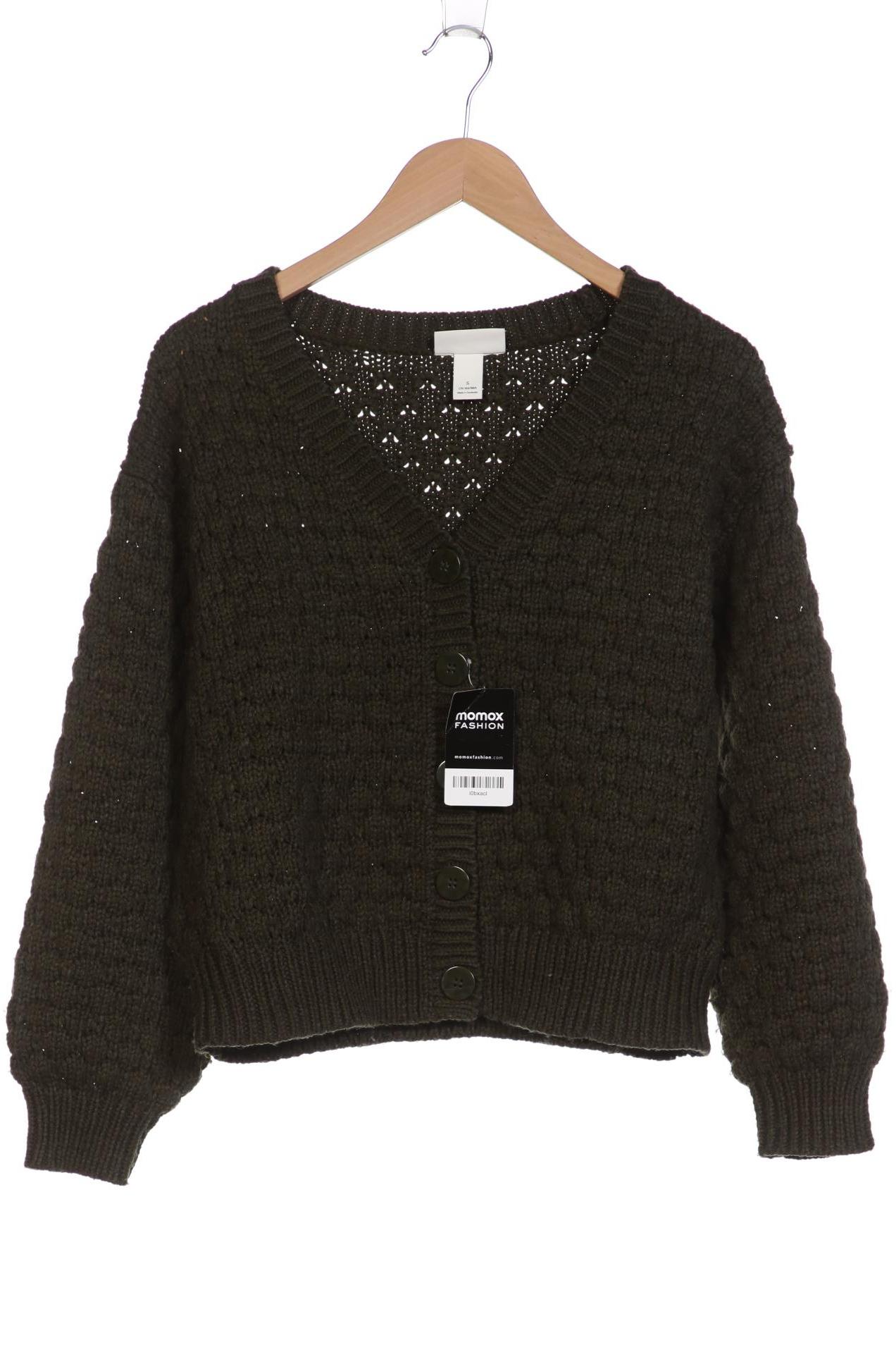 

Monki Damen Strickjacke, grün, Gr. 36