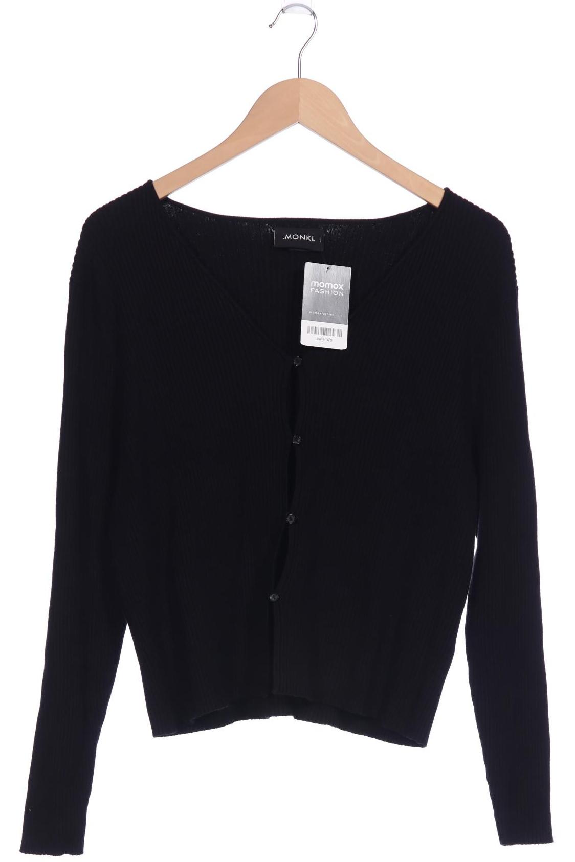 

MONKI Damen Strickjacke, schwarz