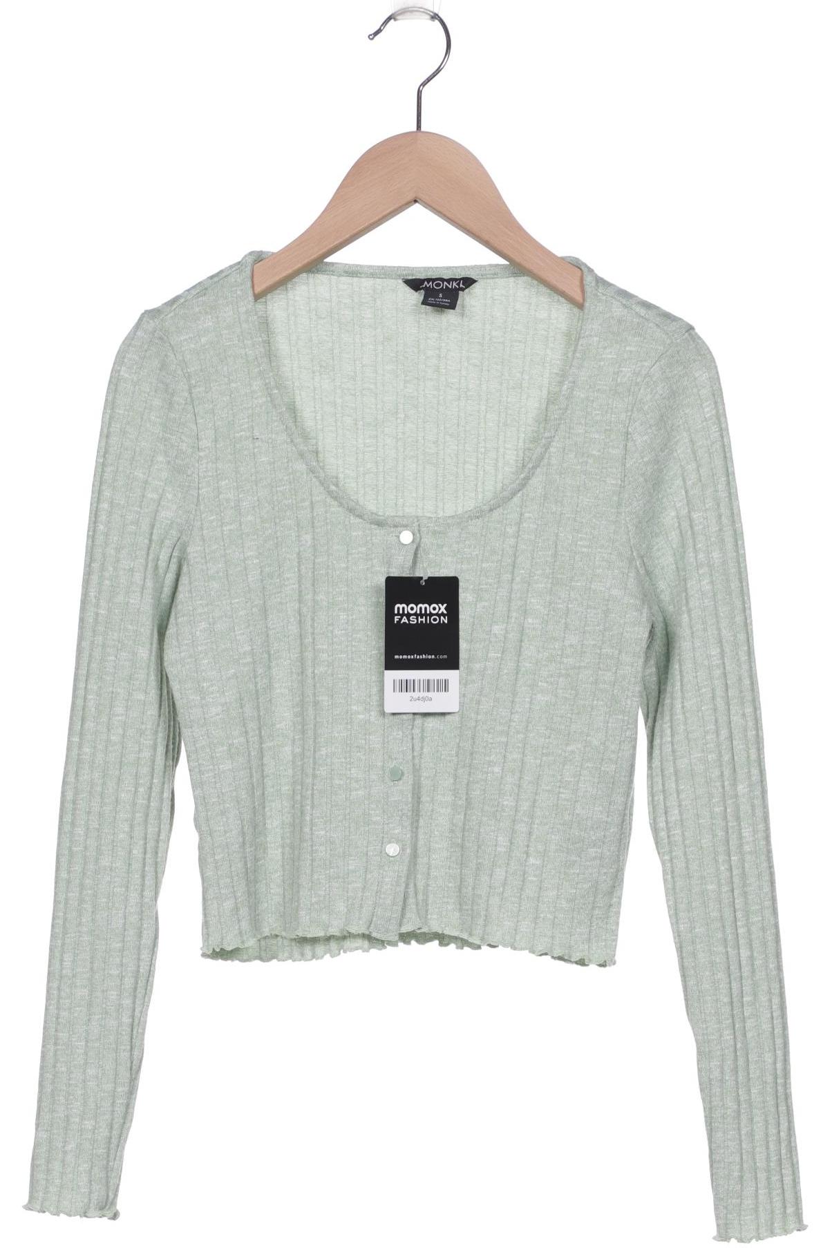 

Monki Damen Strickjacke, hellgrün, Gr. 36