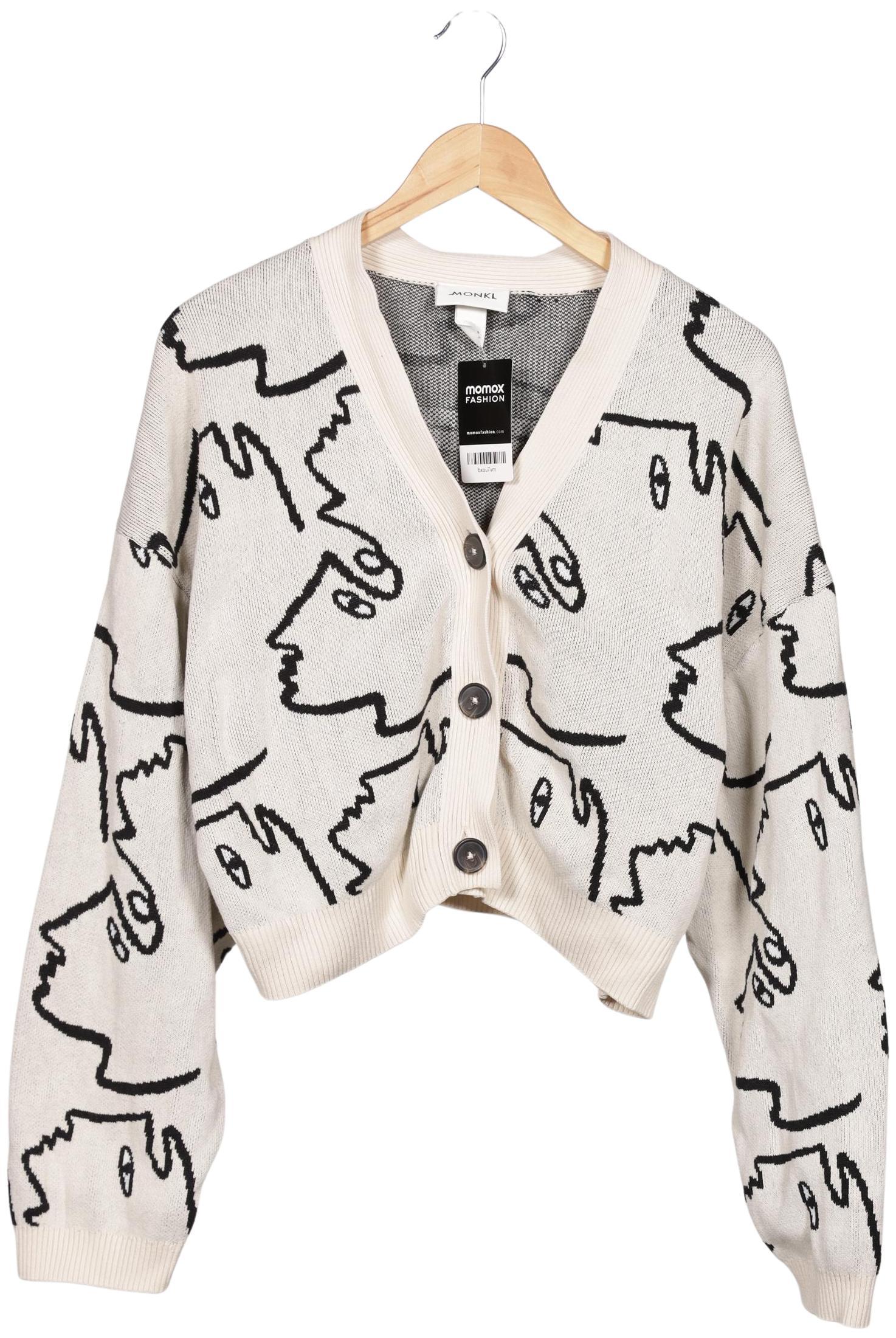 

Monki Damen Strickjacke, cremeweiß, Gr. 36