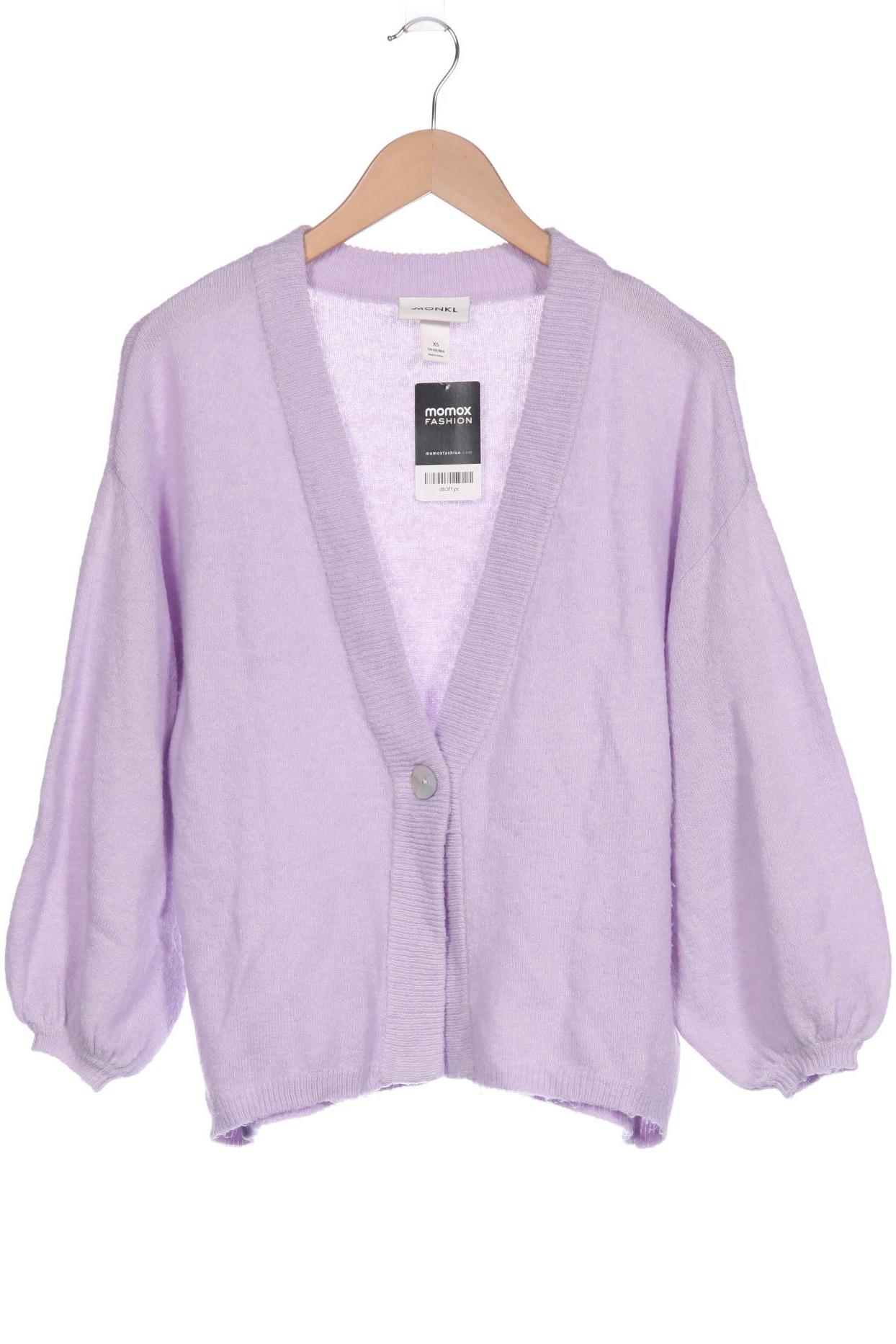 

Monki Damen Strickjacke, flieder, Gr. 34