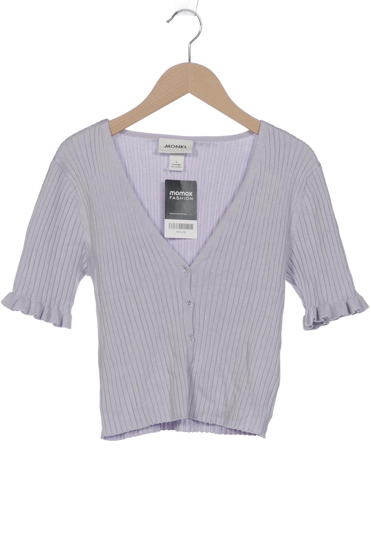 

Monki Damen Strickjacke, flieder, Gr. 36