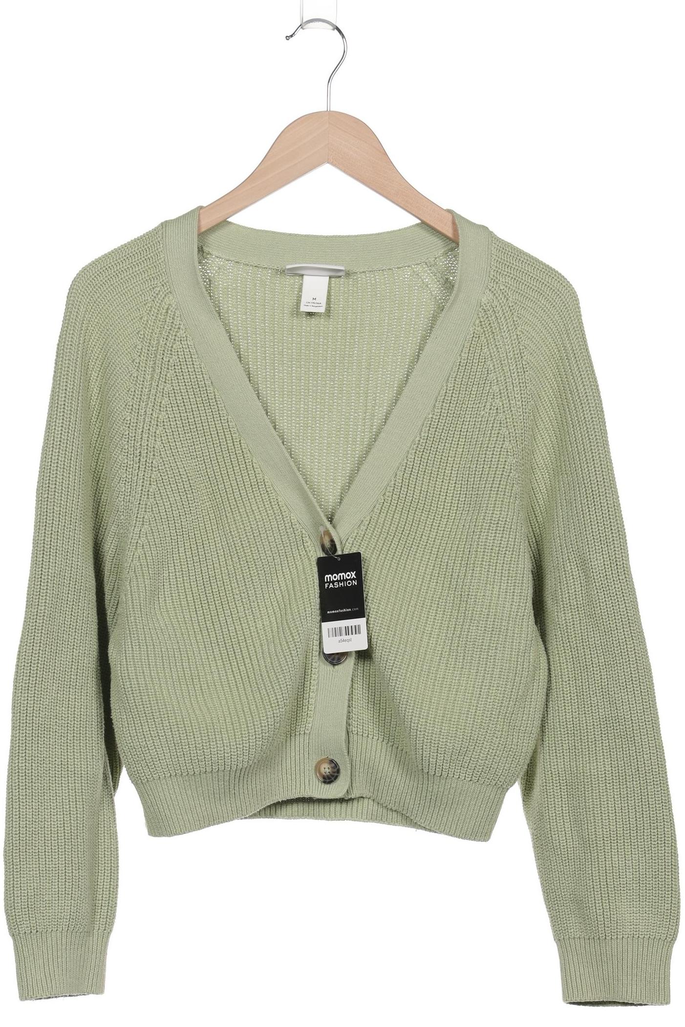 

Monki Damen Strickjacke, hellgrün, Gr. 38