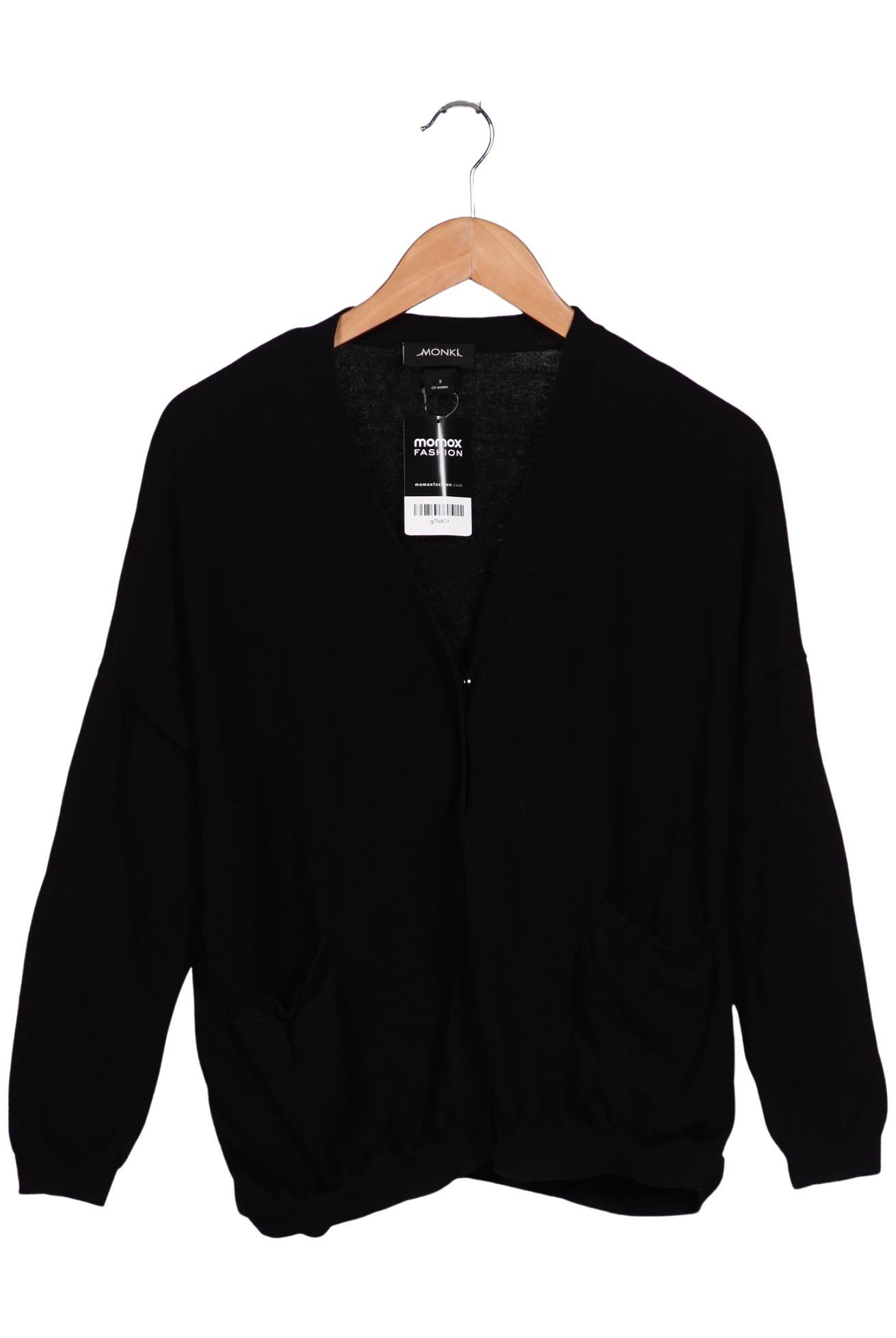 

Monki Damen Strickjacke, schwarz, Gr. 36