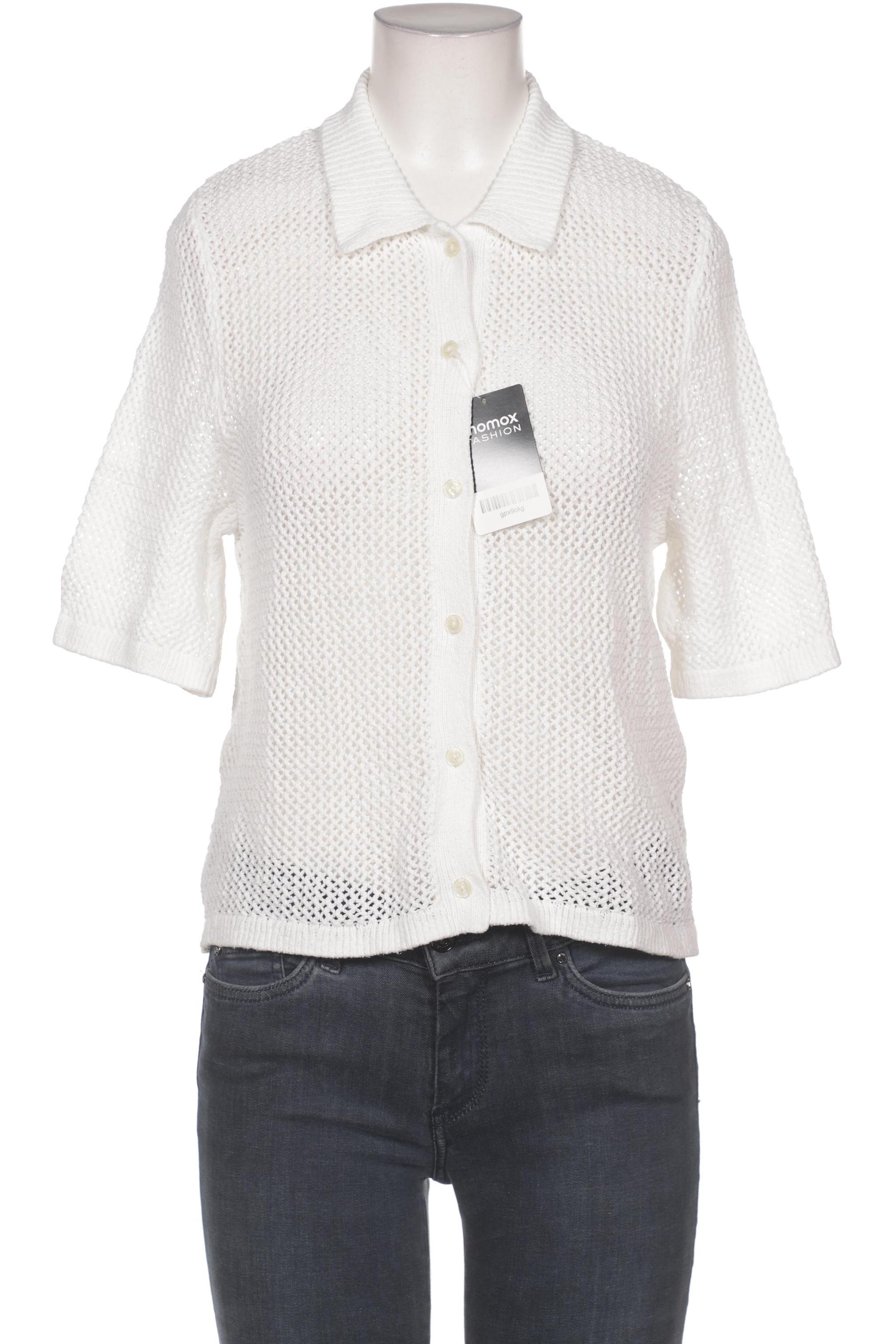 

Monki Damen Strickjacke, weiß, Gr. 38