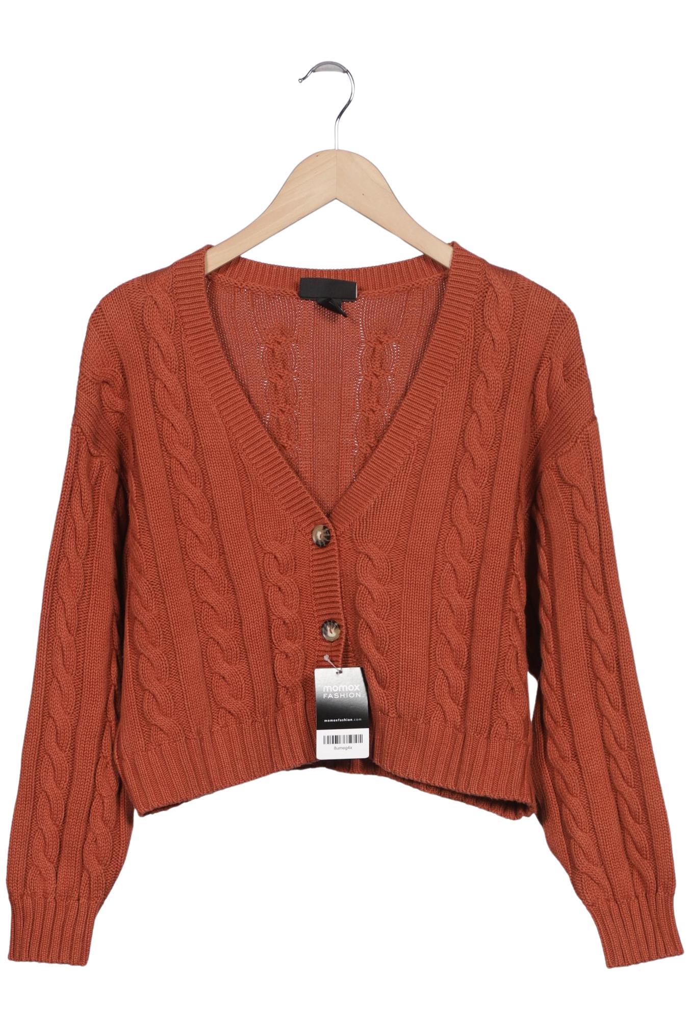 

Monki Damen Strickjacke, orange, Gr. 42