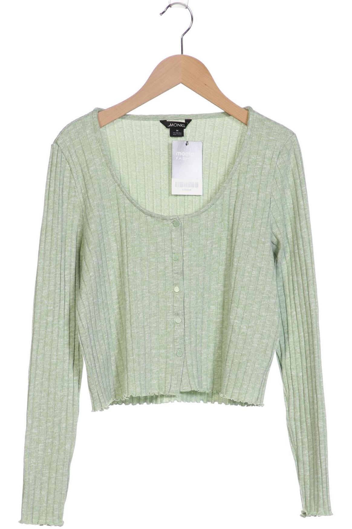 

Monki Damen Strickjacke, hellgrün, Gr. 38