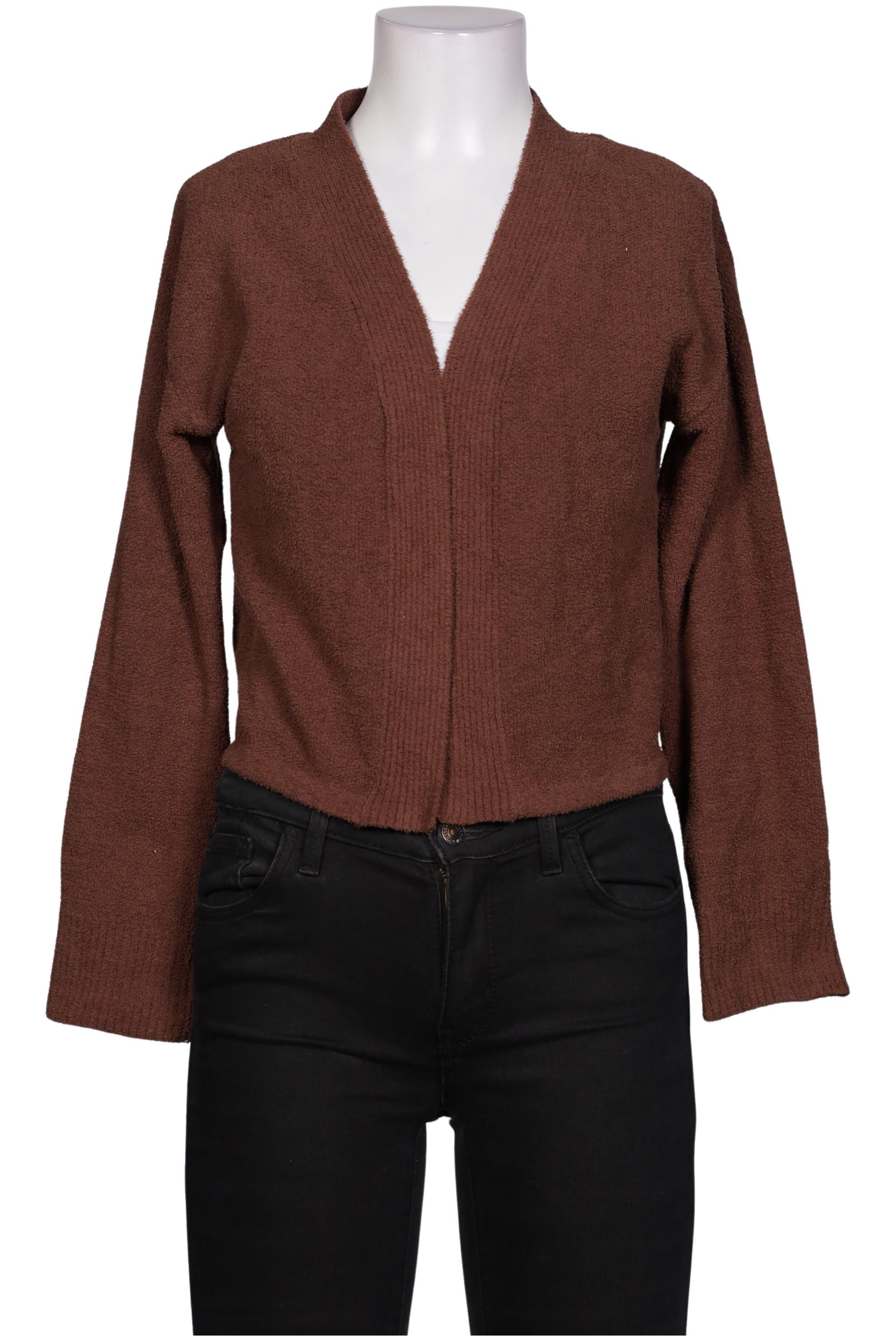 

Monki Damen Strickjacke, braun, Gr. 34