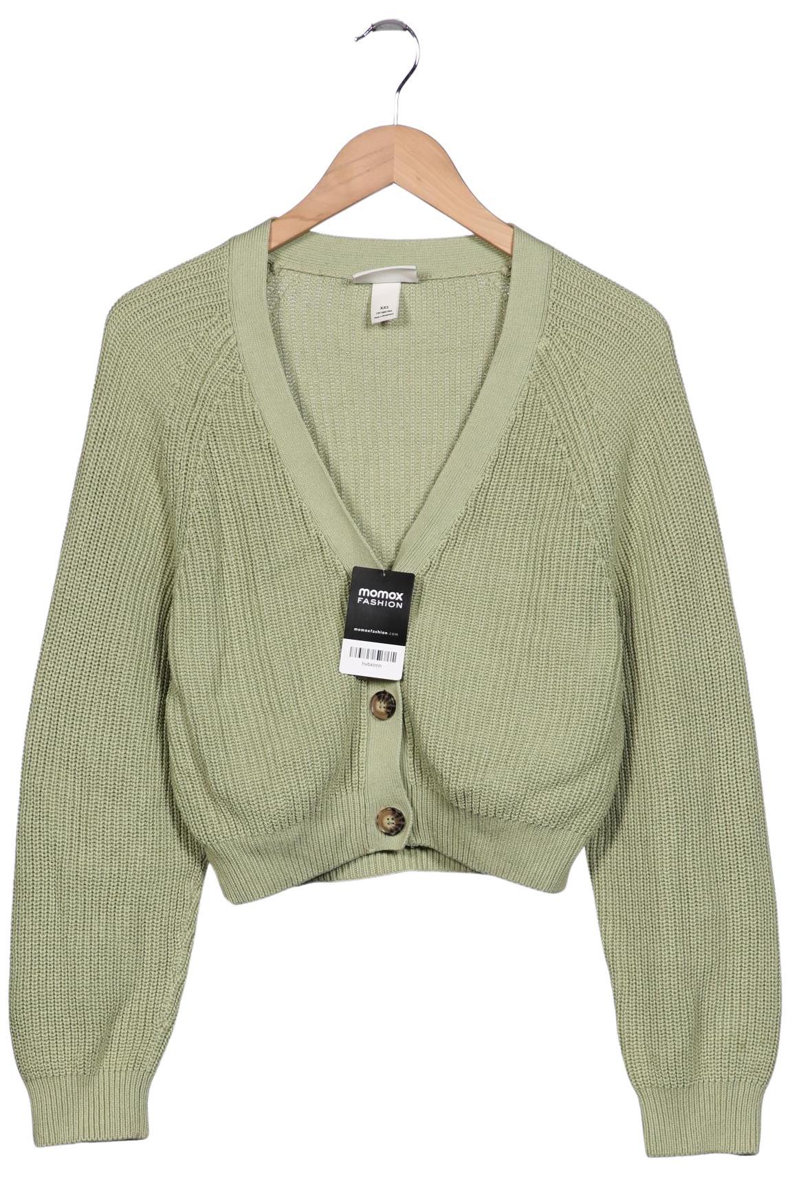 

Monki Damen Strickjacke, grün, Gr. 32