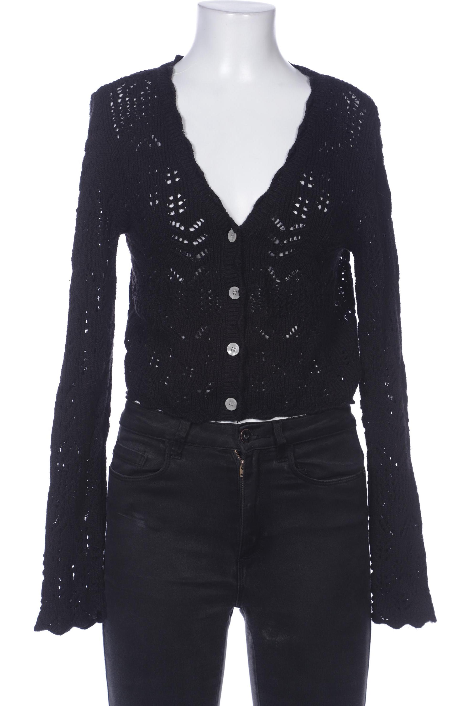 

Monki Damen Strickjacke, schwarz, Gr. 34