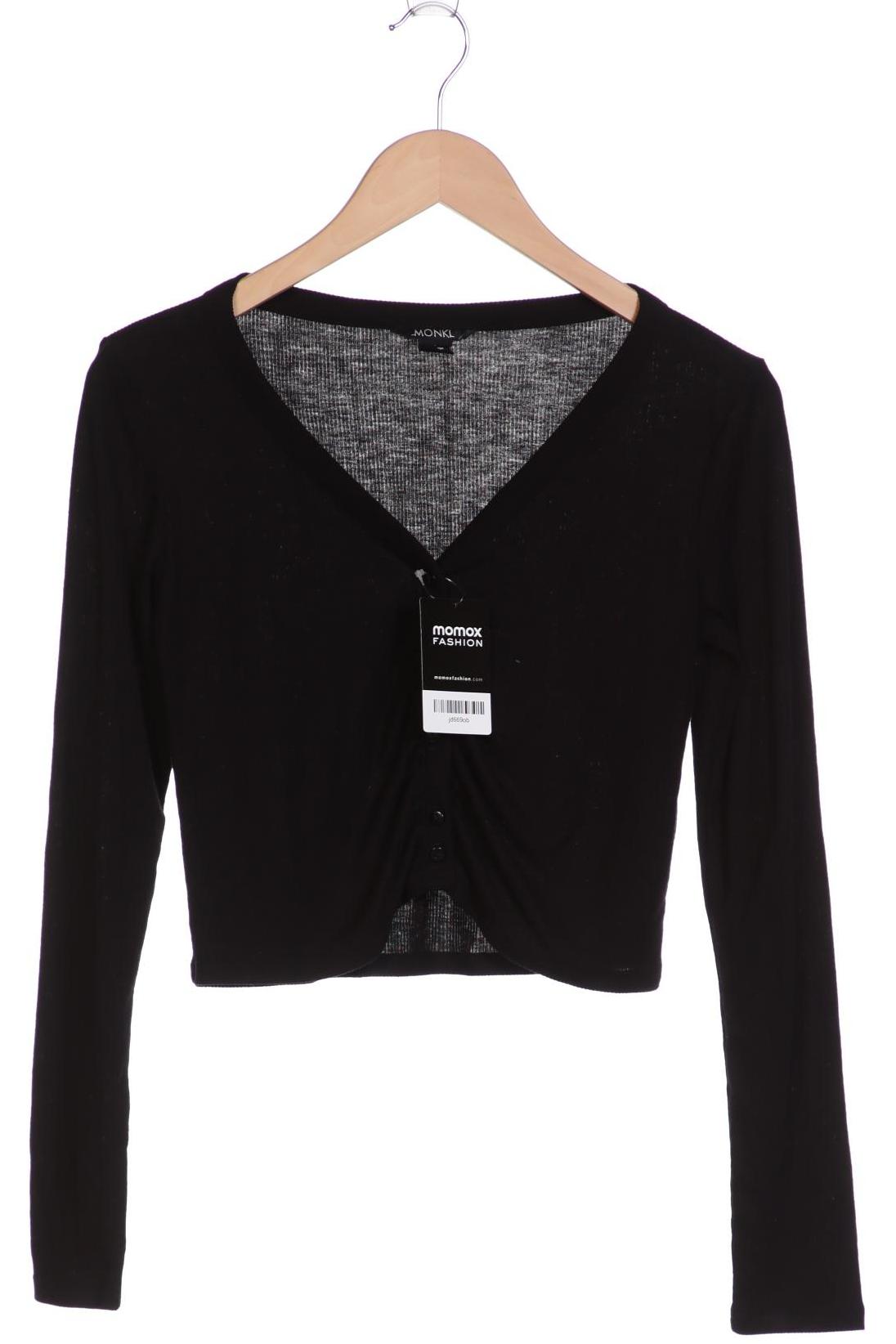 

MONKI Damen Strickjacke, schwarz