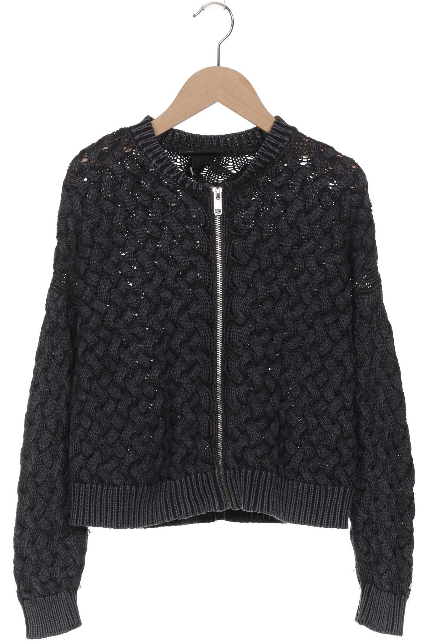 

Monki Damen Strickjacke, marineblau, Gr. 34