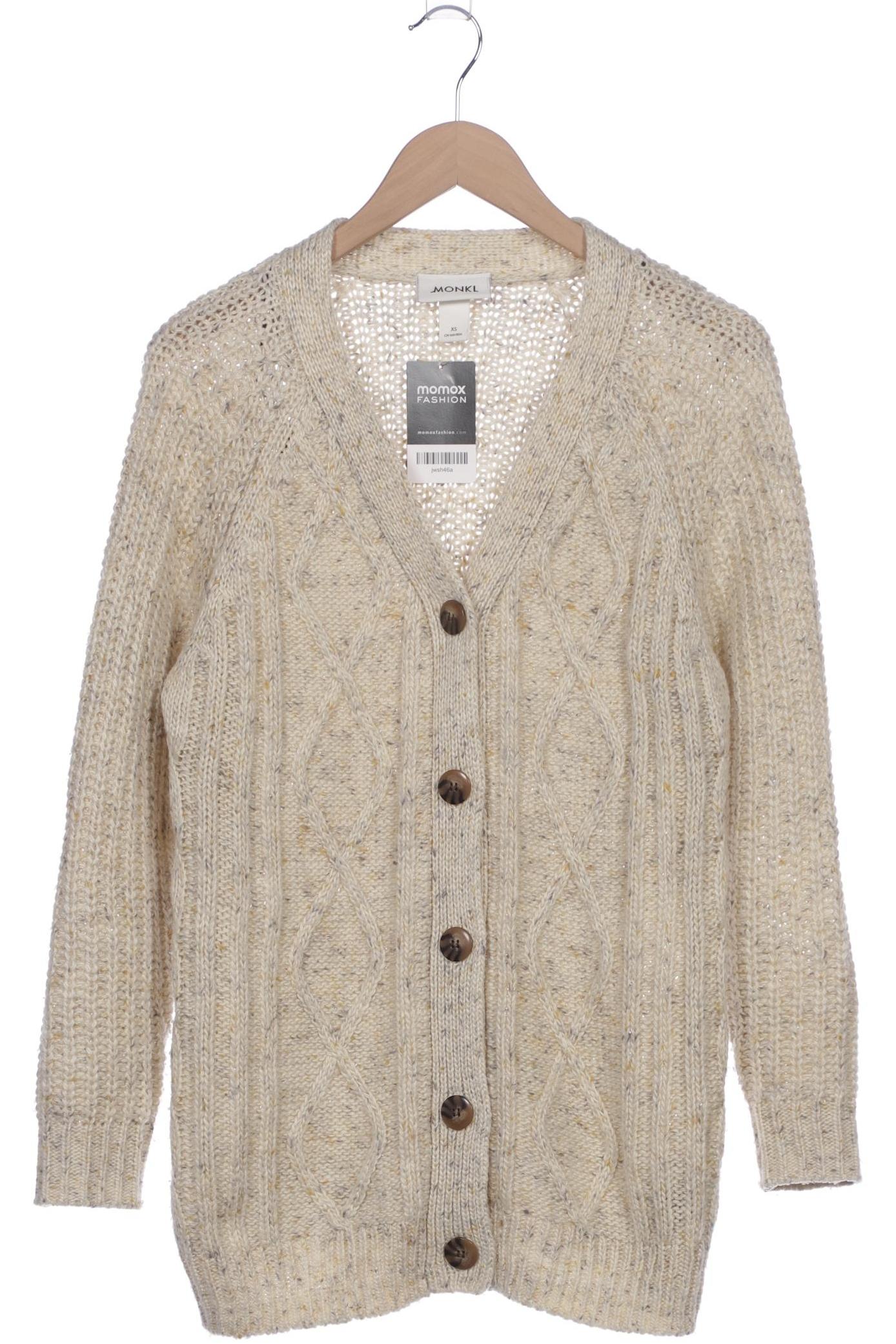 

Monki Damen Strickjacke, cremeweiß, Gr. 34