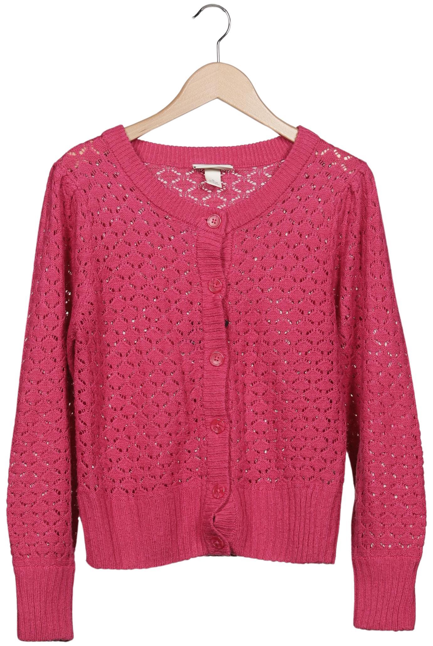 

Monki Damen Strickjacke, pink, Gr. 38
