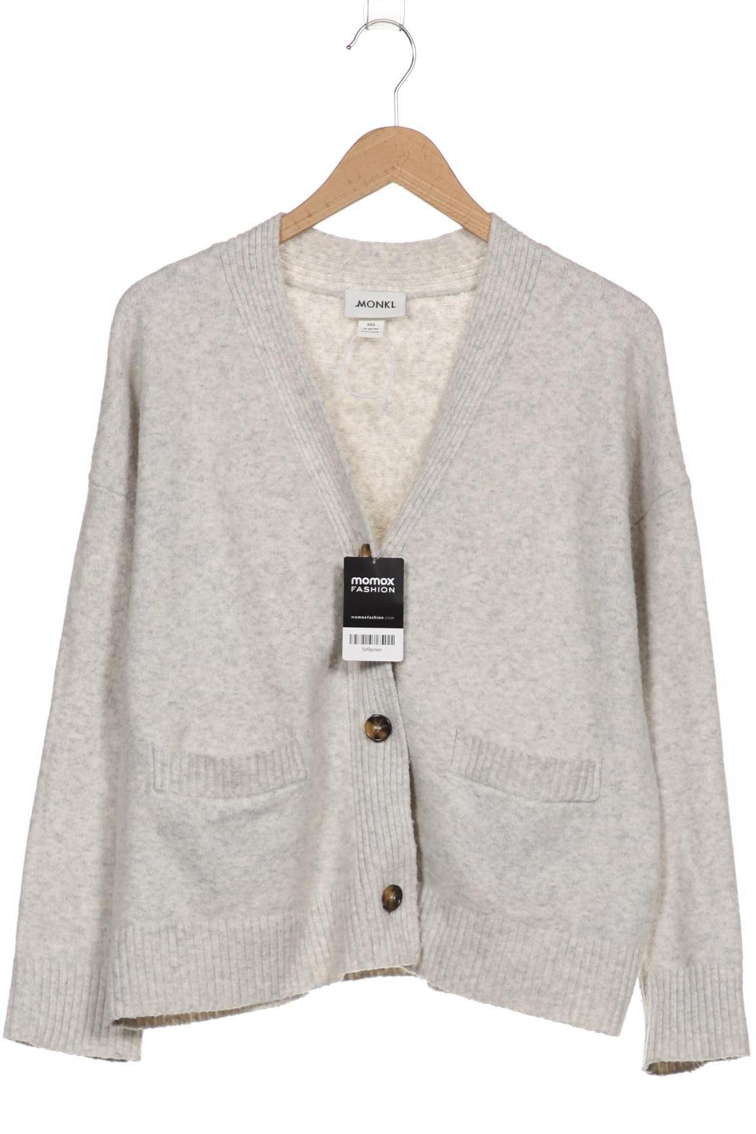 

Monki Damen Strickjacke, grau, Gr. 32