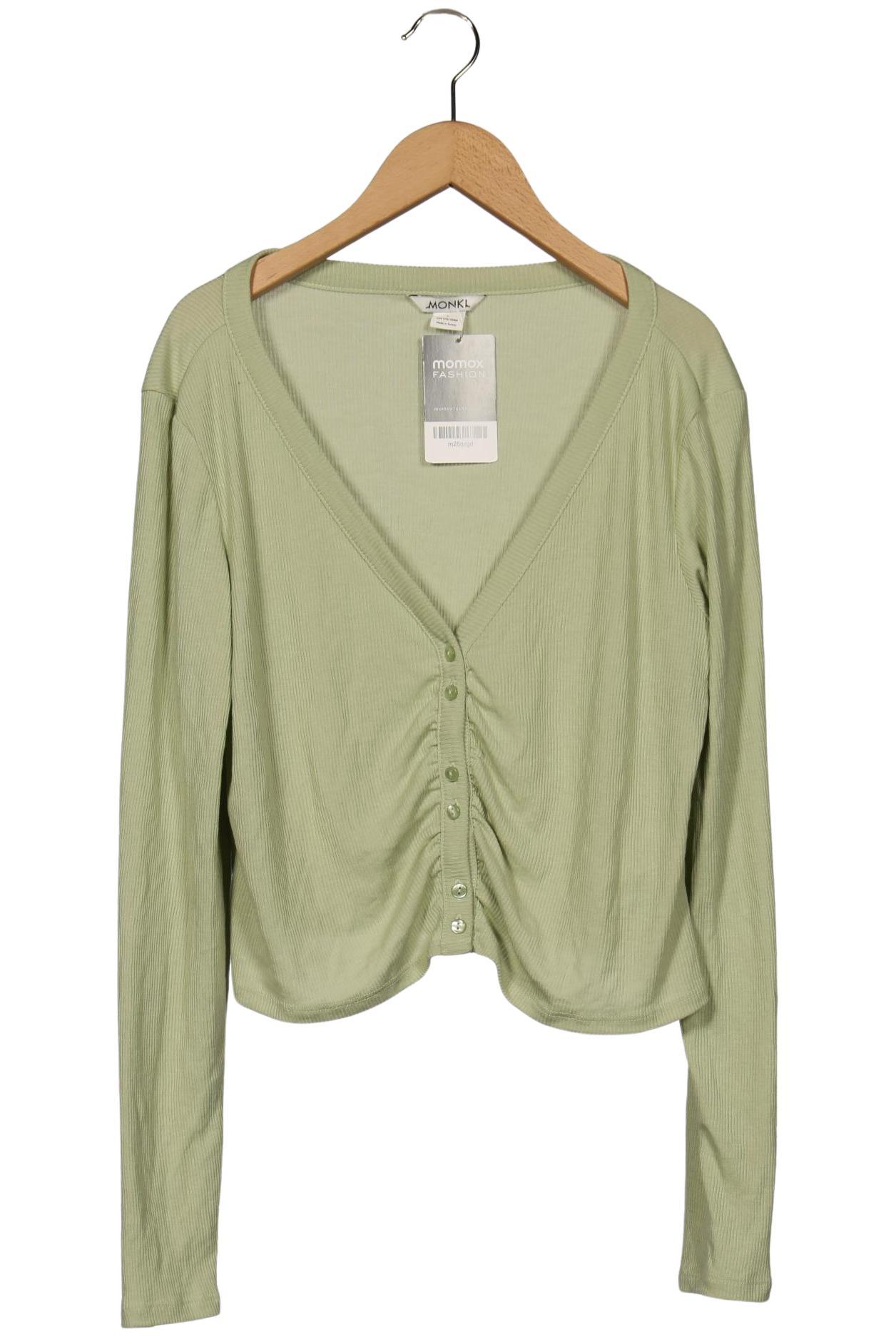

Monki Damen Strickjacke, hellgrün, Gr. 42
