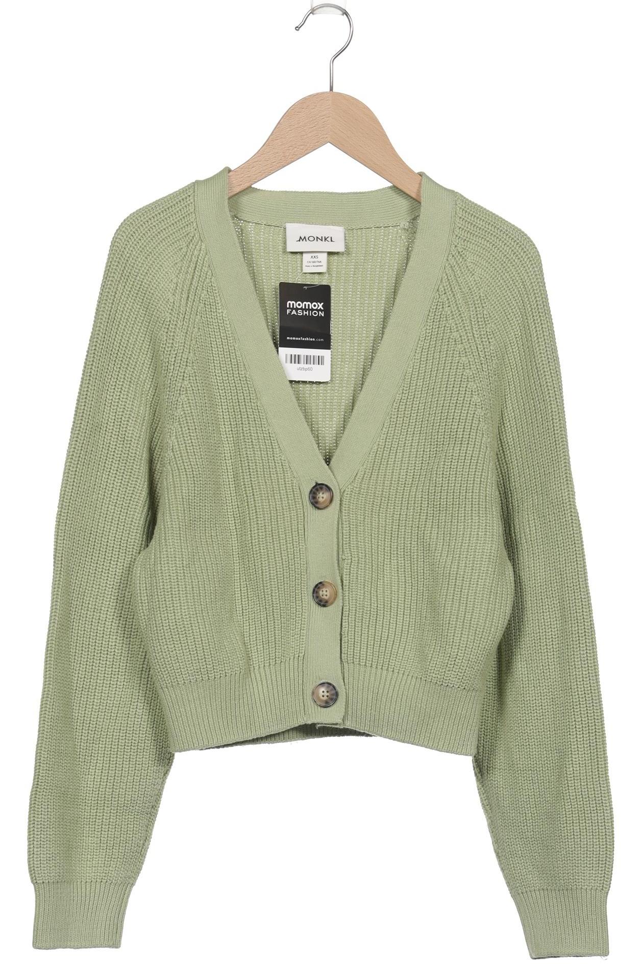 

Monki Damen Strickjacke, hellgrün, Gr. 32