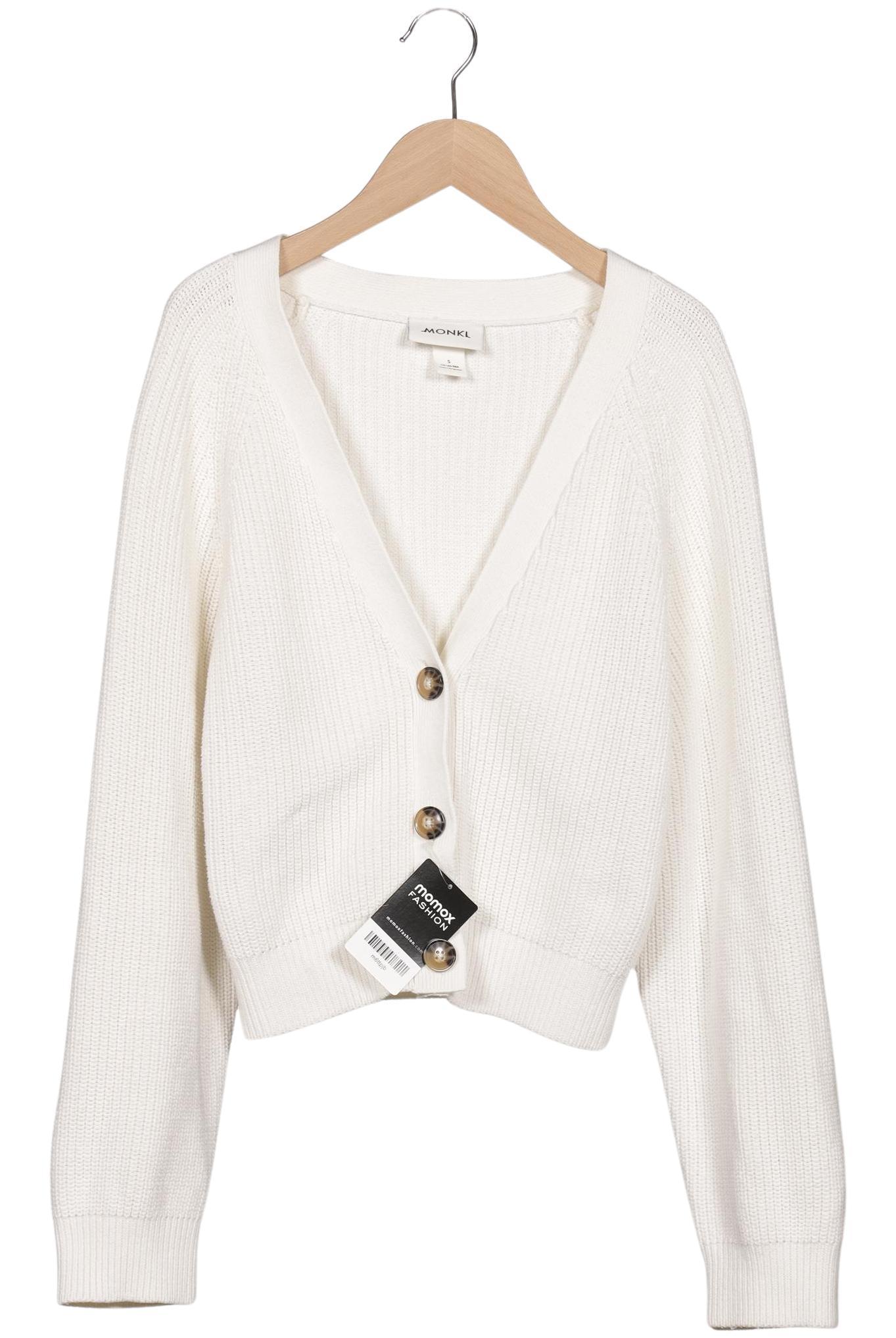 

Monki Damen Strickjacke, cremeweiß, Gr. 36
