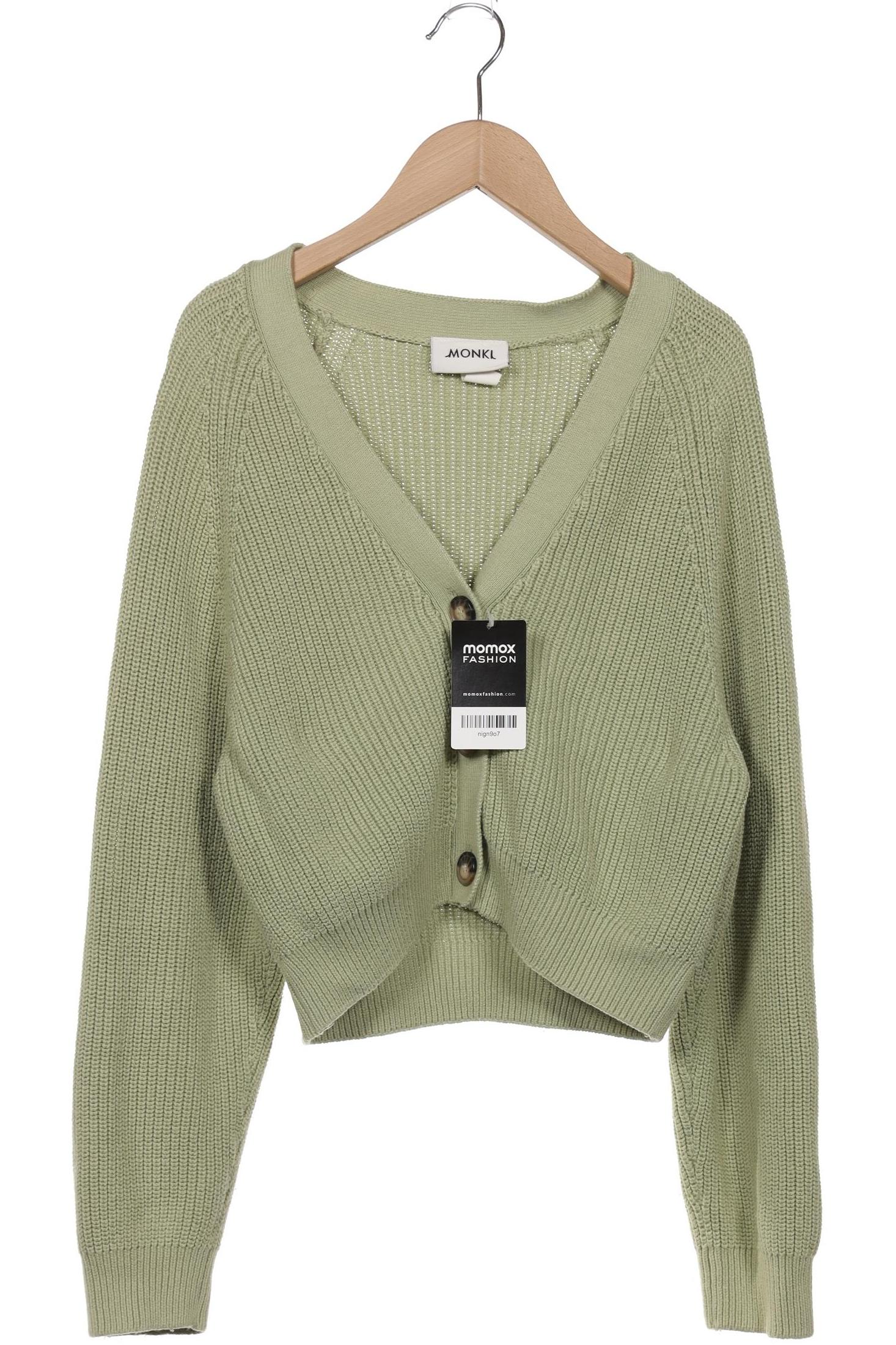 

Monki Damen Strickjacke, hellgrün, Gr. 36