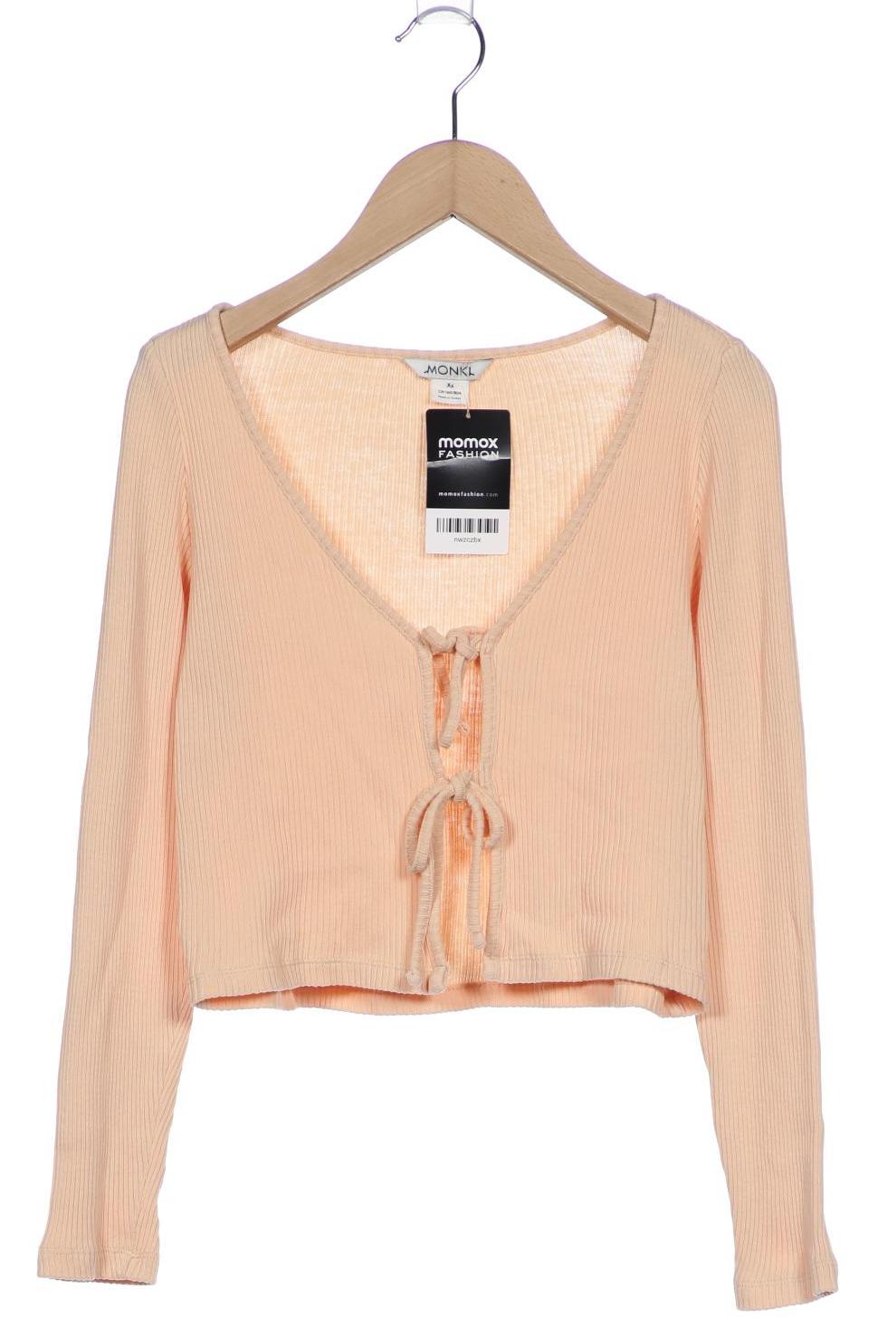 

Monki Damen Strickjacke, orange, Gr. 34