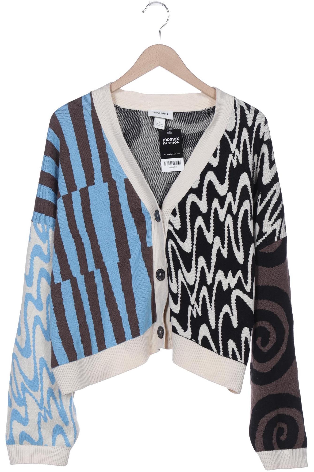 

Monki Damen Strickjacke, mehrfarbig, Gr. 44