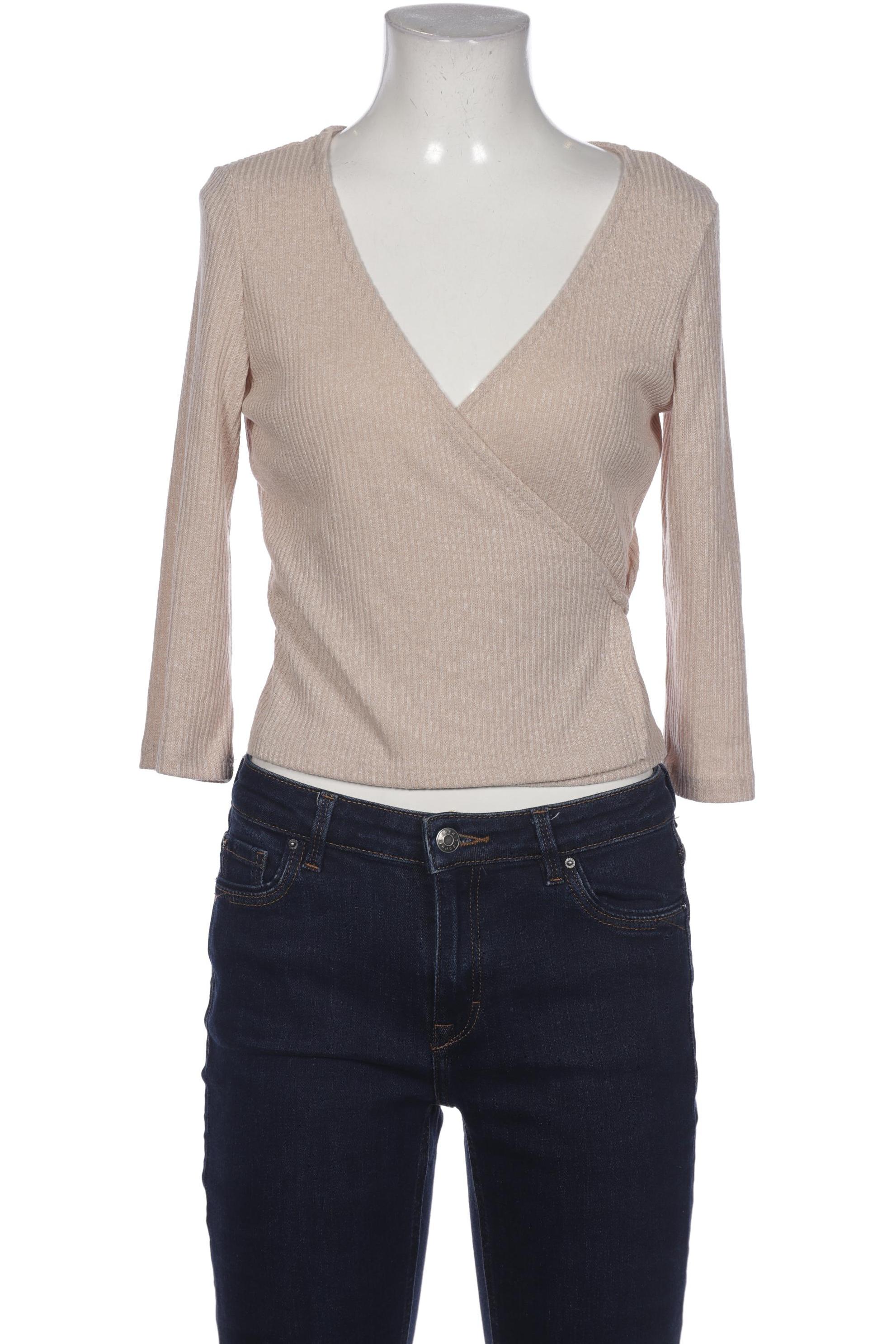 

Monki Damen Strickjacke, beige, Gr. 38