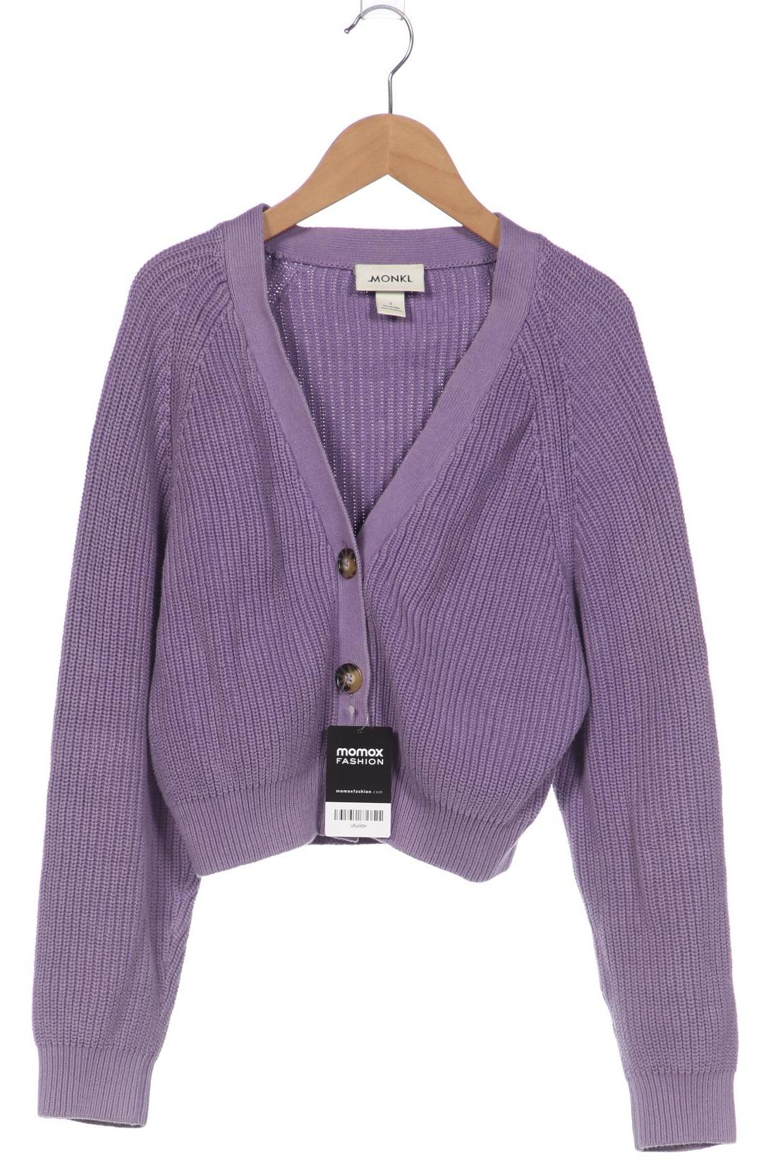 

Monki Damen Strickjacke, flieder, Gr. 36