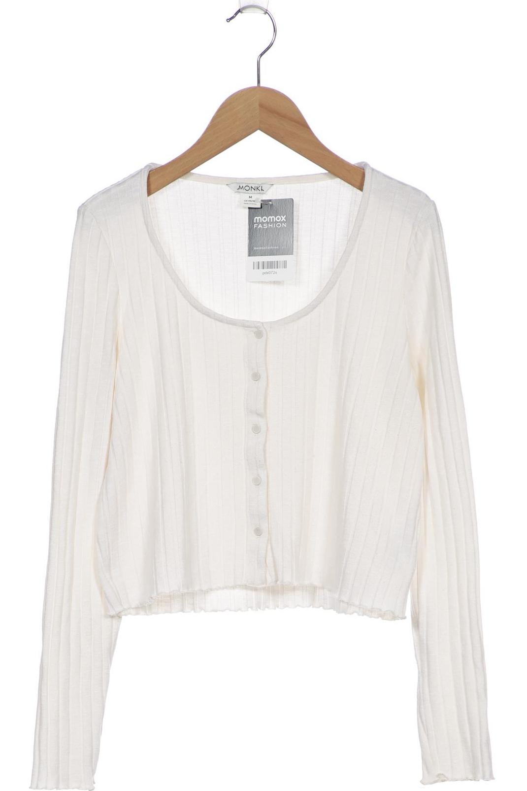 

MONKI Damen Strickjacke, cremeweiß