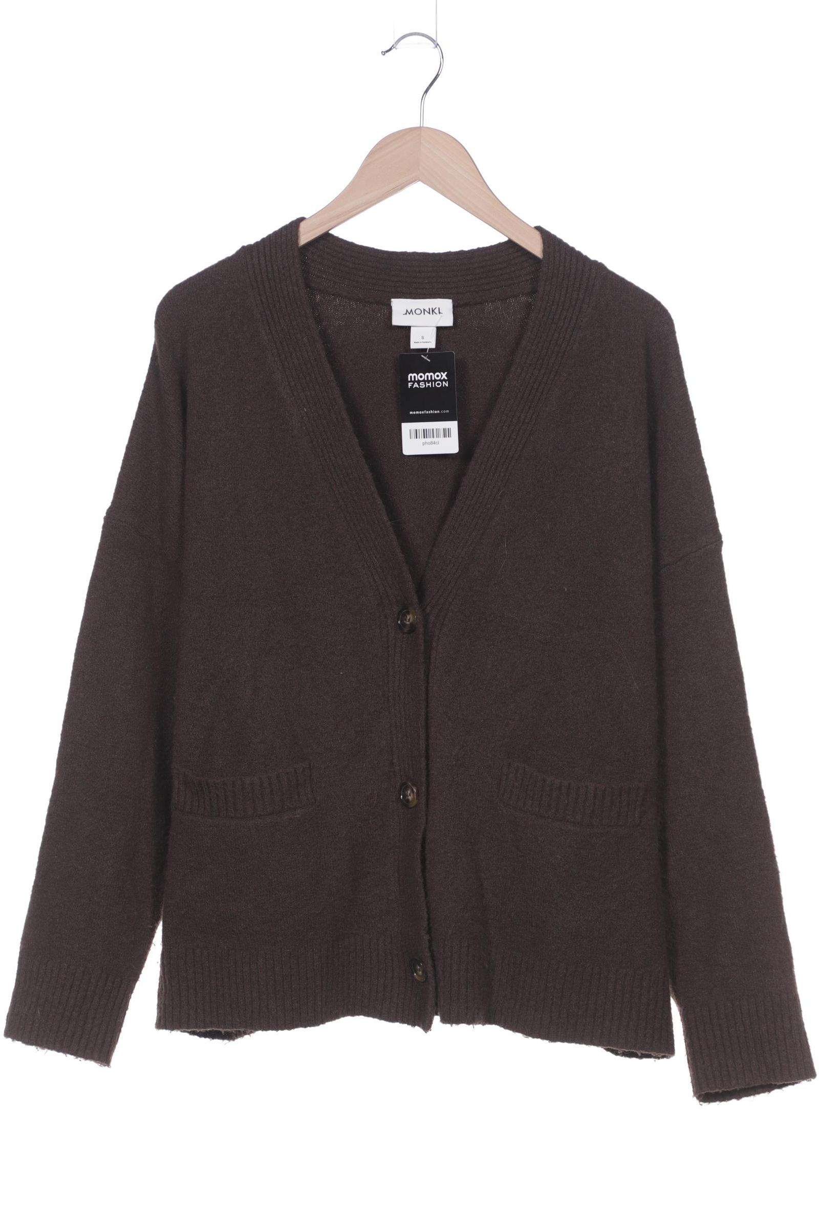 

Monki Damen Strickjacke, braun, Gr. 36