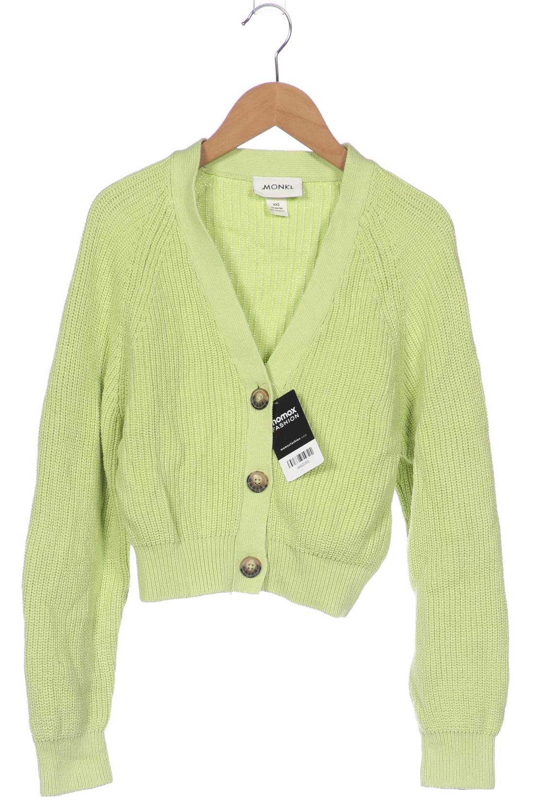 

Monki Damen Strickjacke, grün, Gr. 32