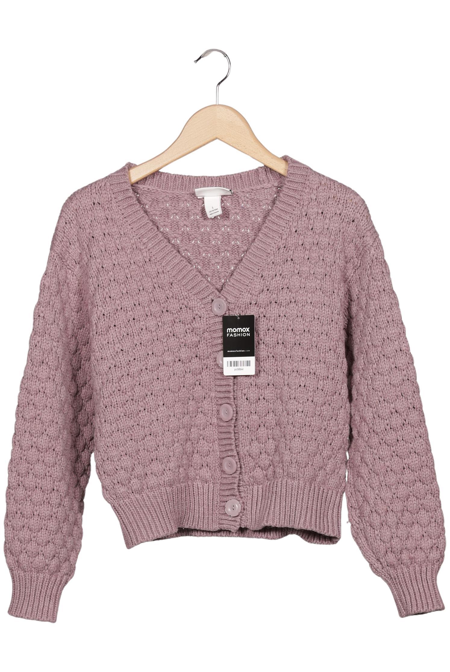 

Monki Damen Strickjacke, flieder, Gr. 42