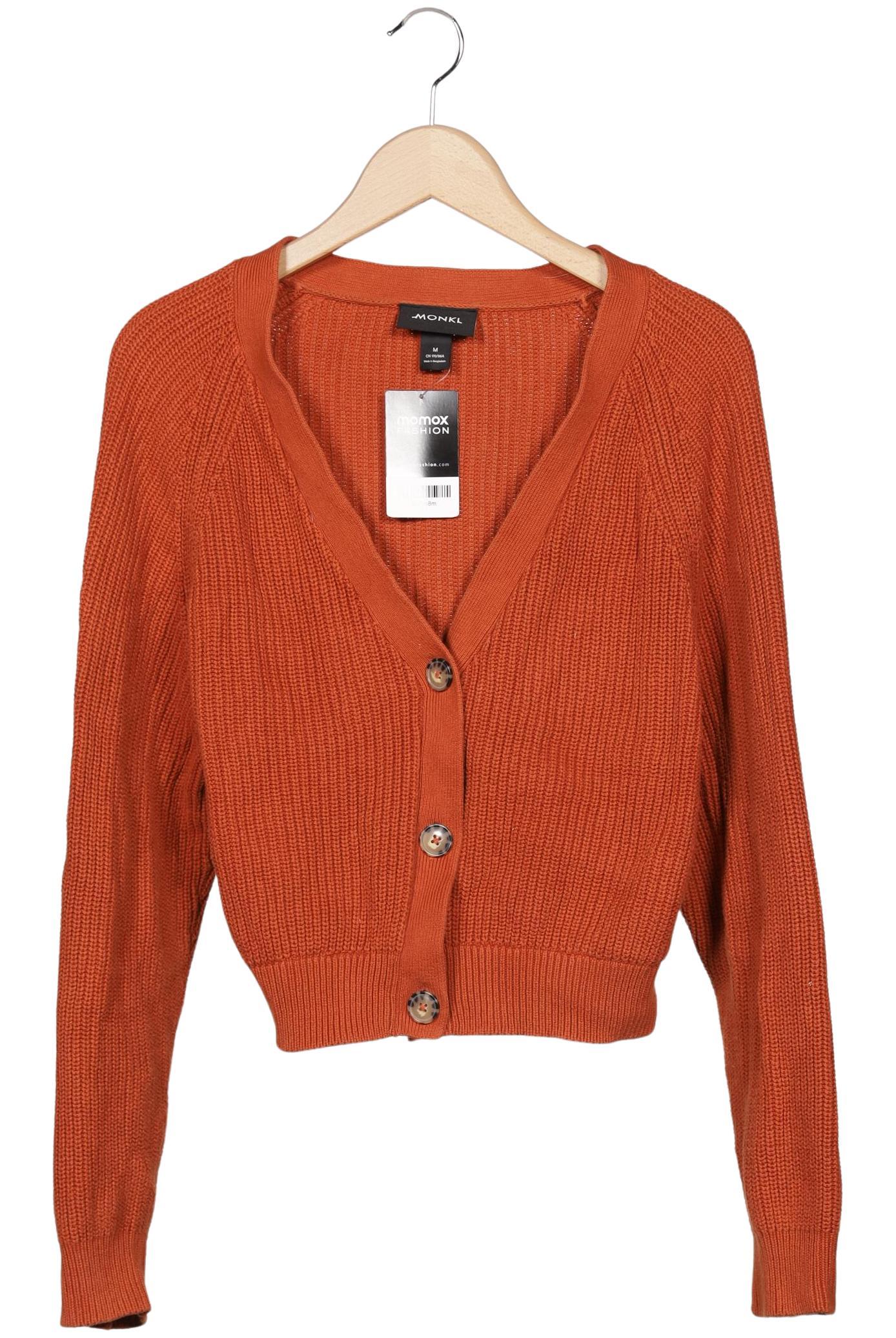 

Monki Damen Strickjacke, orange, Gr. 38