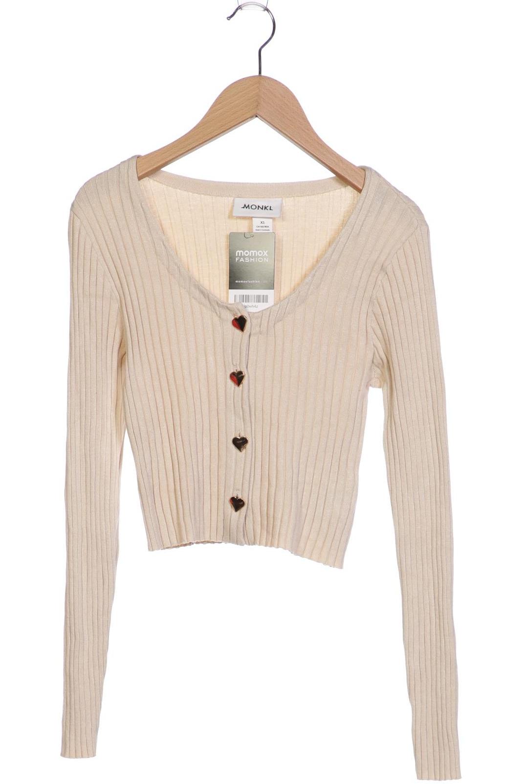 

MONKI Damen Strickjacke, beige