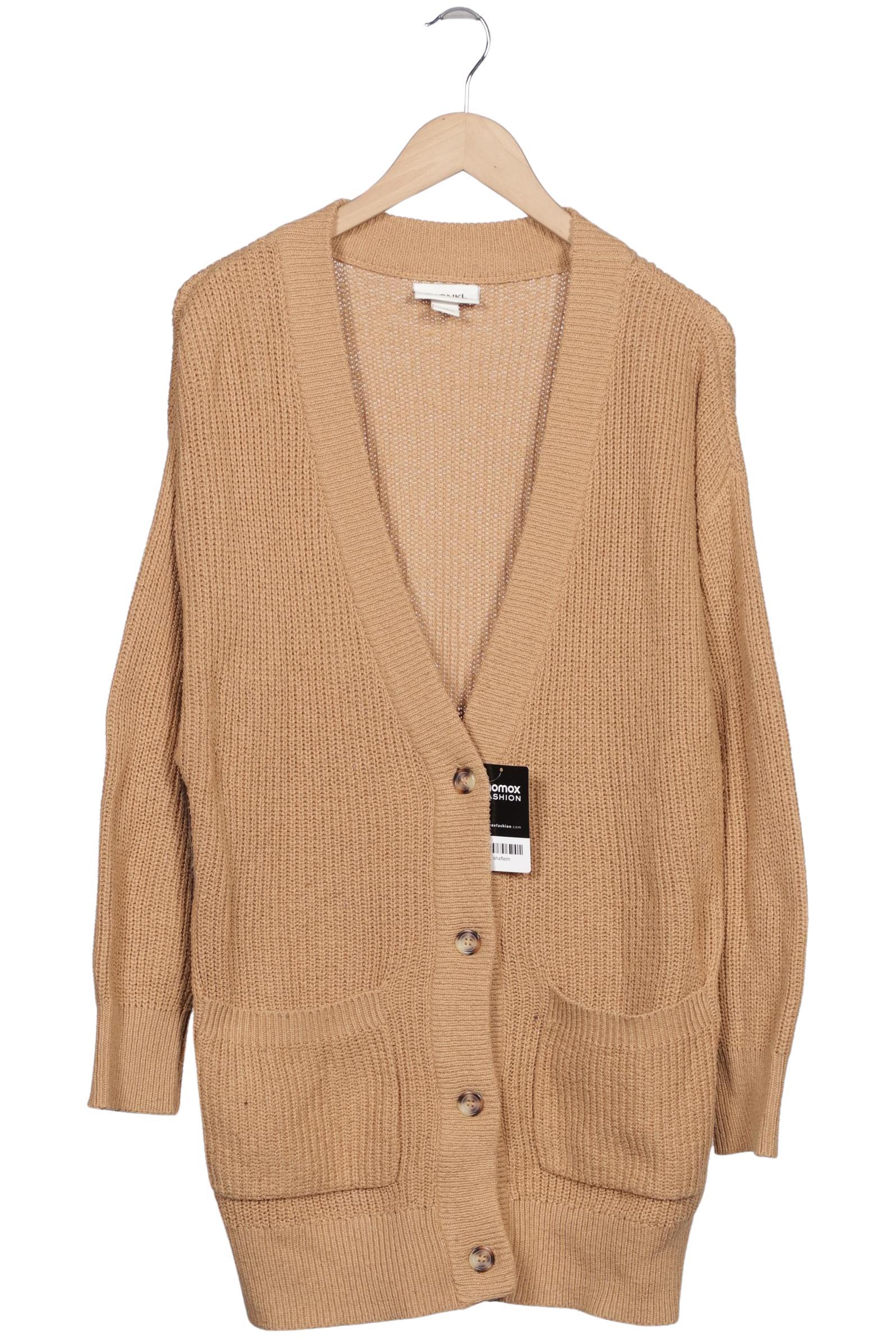 

Monki Damen Strickjacke, beige, Gr. 38