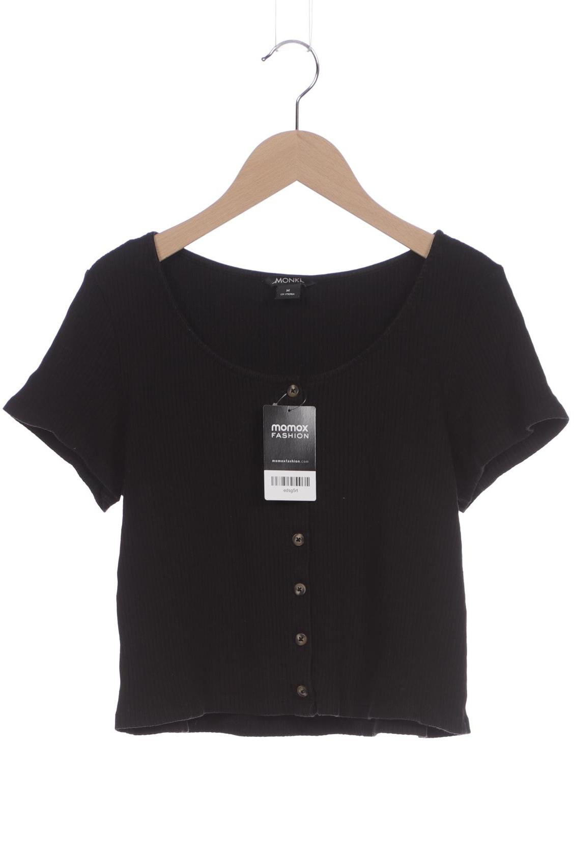 

Monki Damen Strickjacke, schwarz, Gr. 38