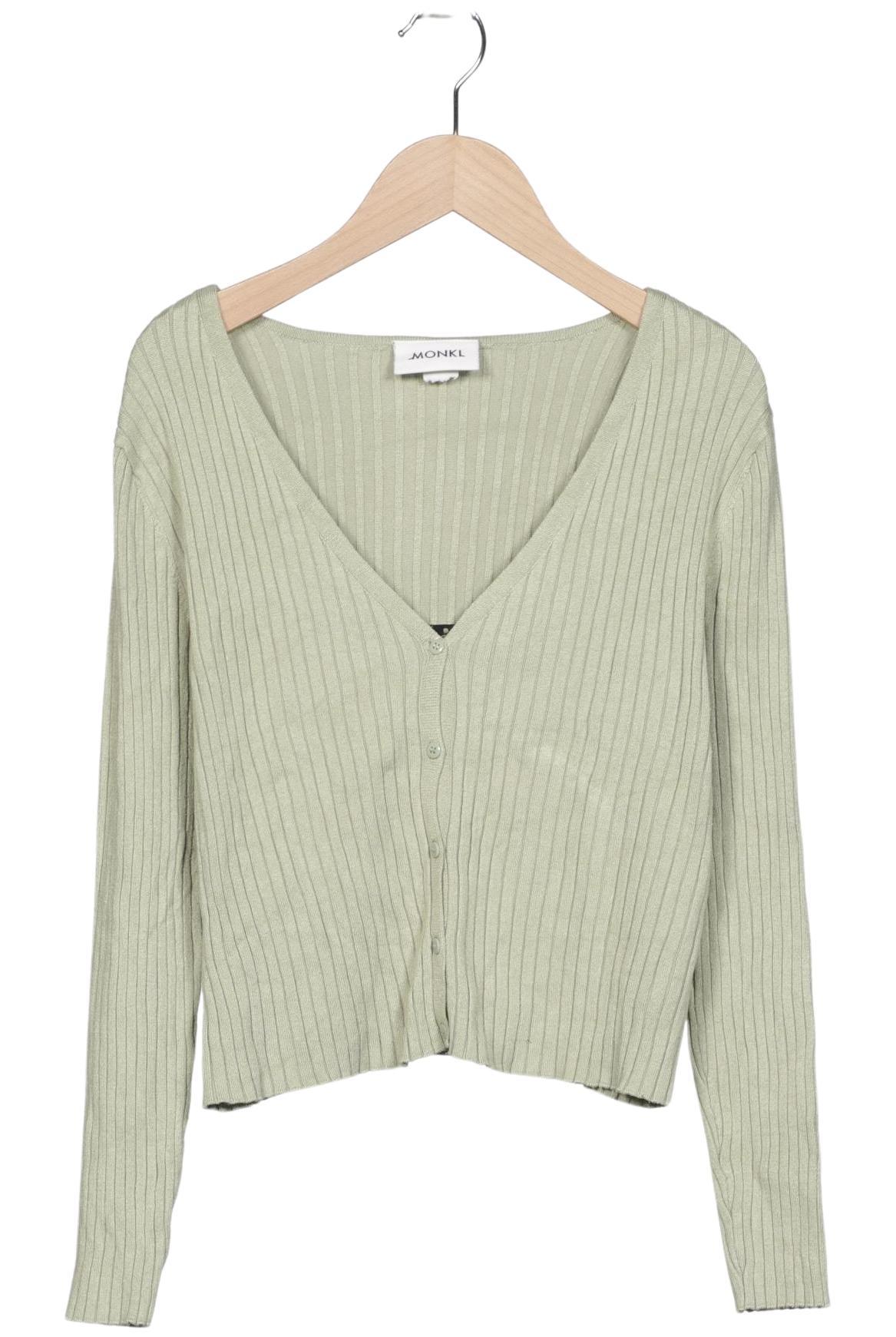 

Monki Damen Strickjacke, hellgrün, Gr. 36