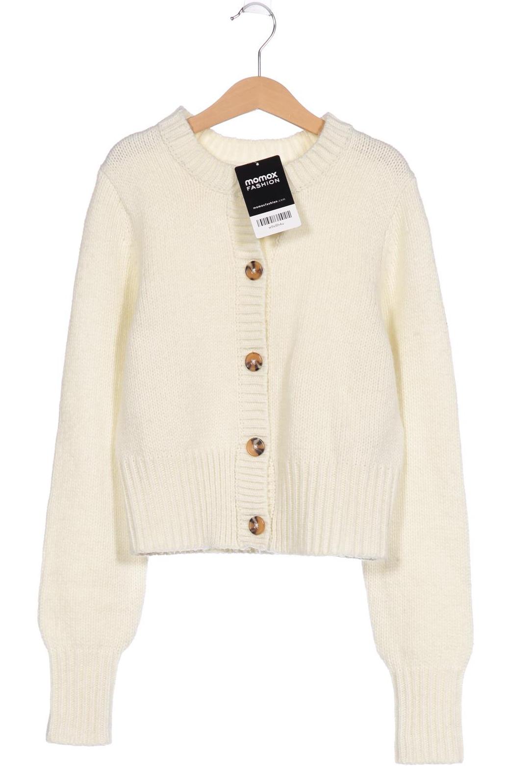 

MONKI Damen Strickjacke, cremeweiß