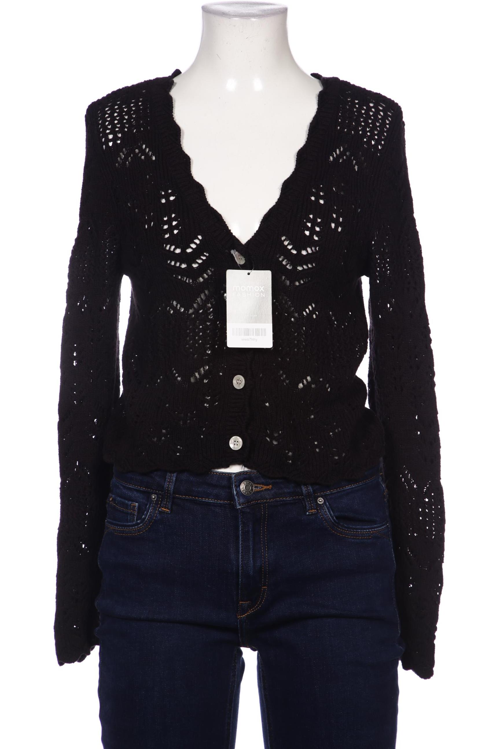 

MONKI Damen Strickjacke, schwarz