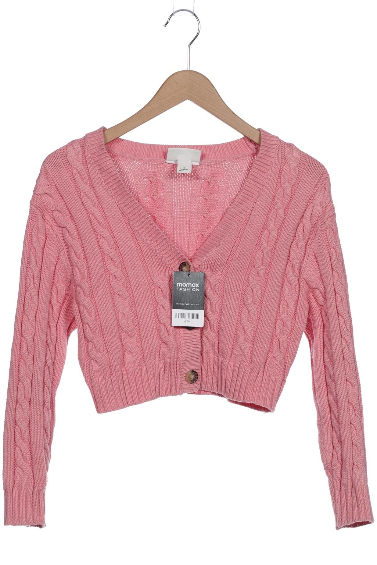 

Monki Damen Strickjacke, pink, Gr. 36