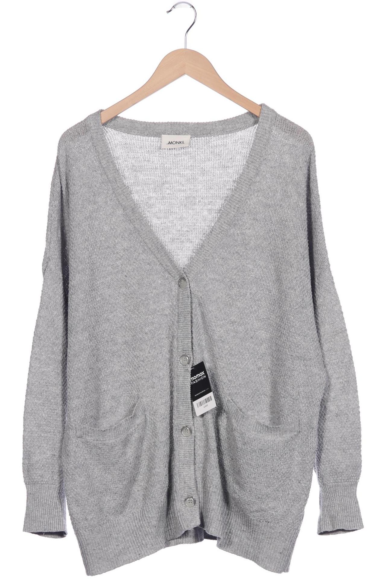 

Monki Damen Strickjacke, grau, Gr. 48