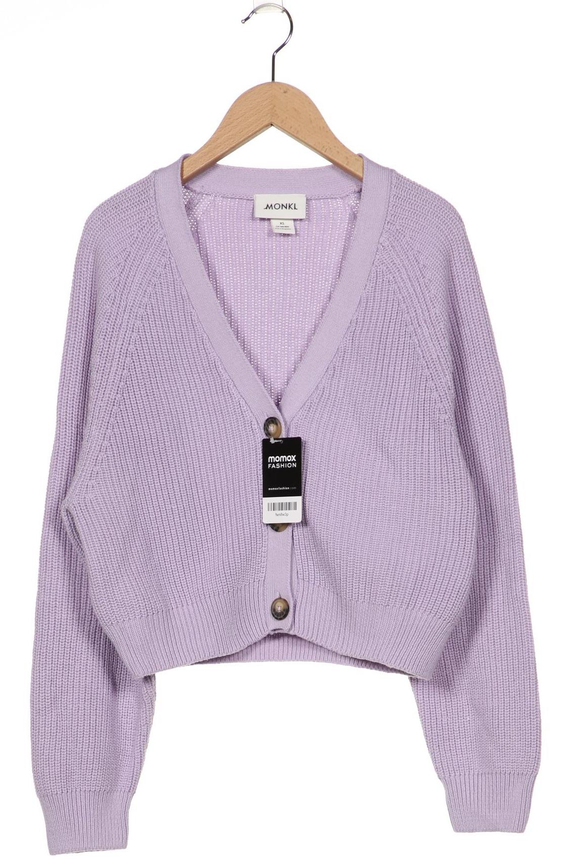 

MONKI Damen Strickjacke, flieder