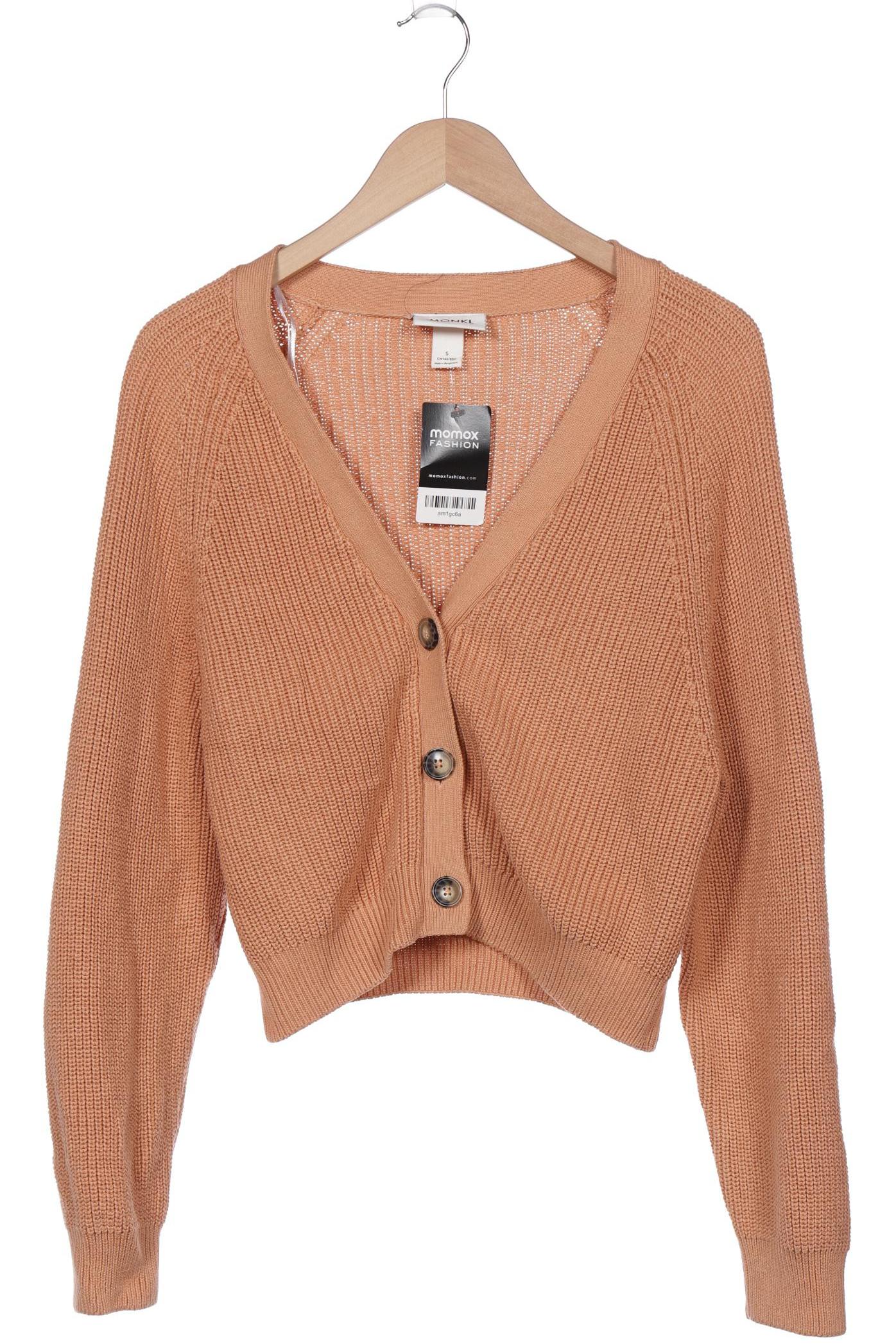 

Monki Damen Strickjacke, orange, Gr. 36