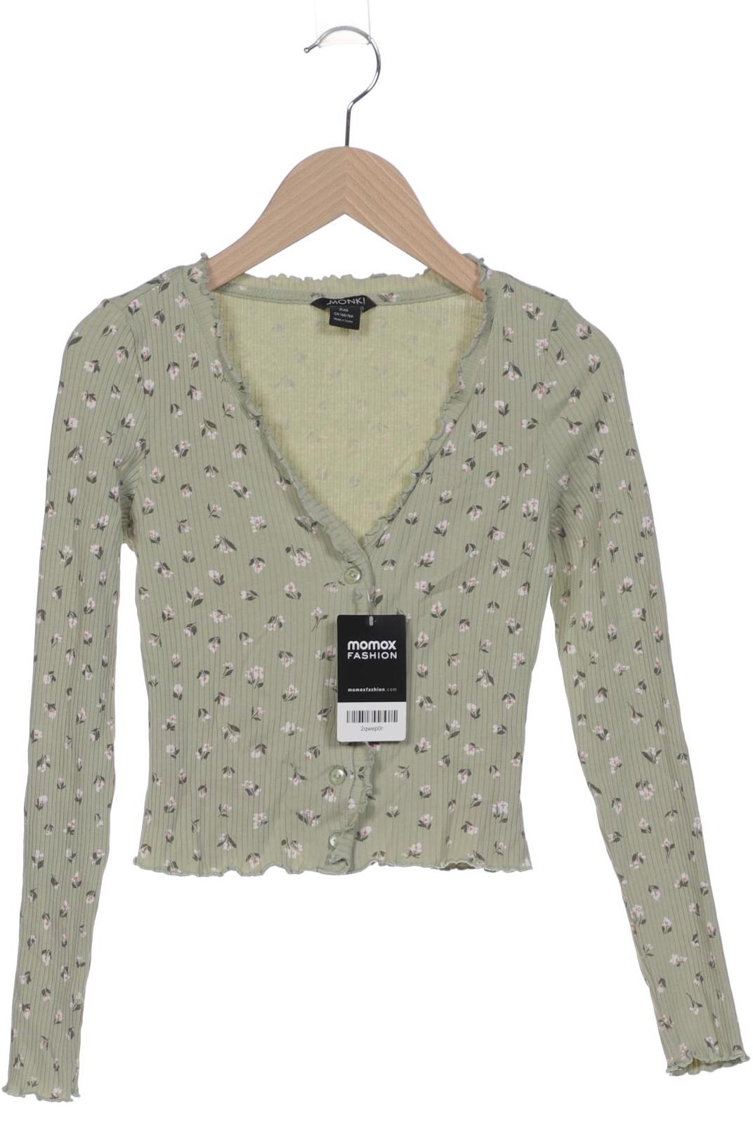 

Monki Damen Strickjacke, hellgrün, Gr. 32
