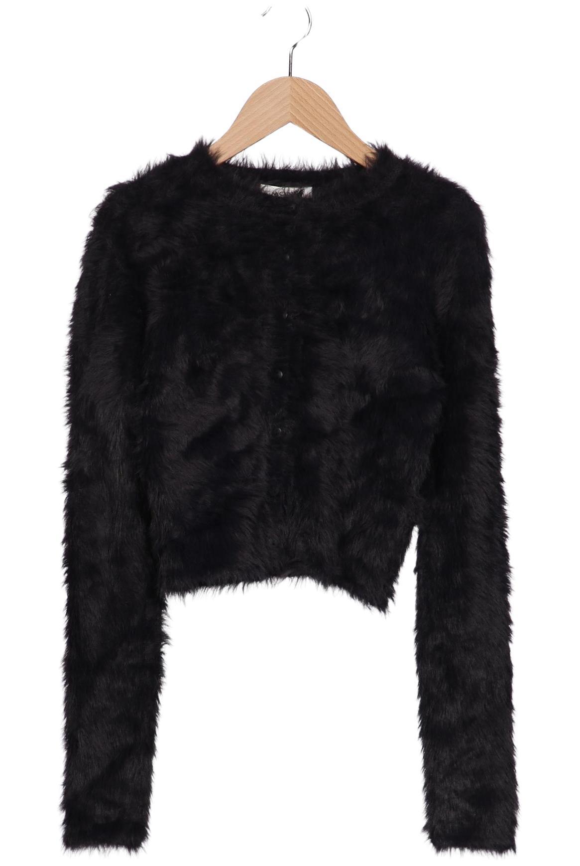 

Monki Damen Strickjacke, schwarz, Gr. 32