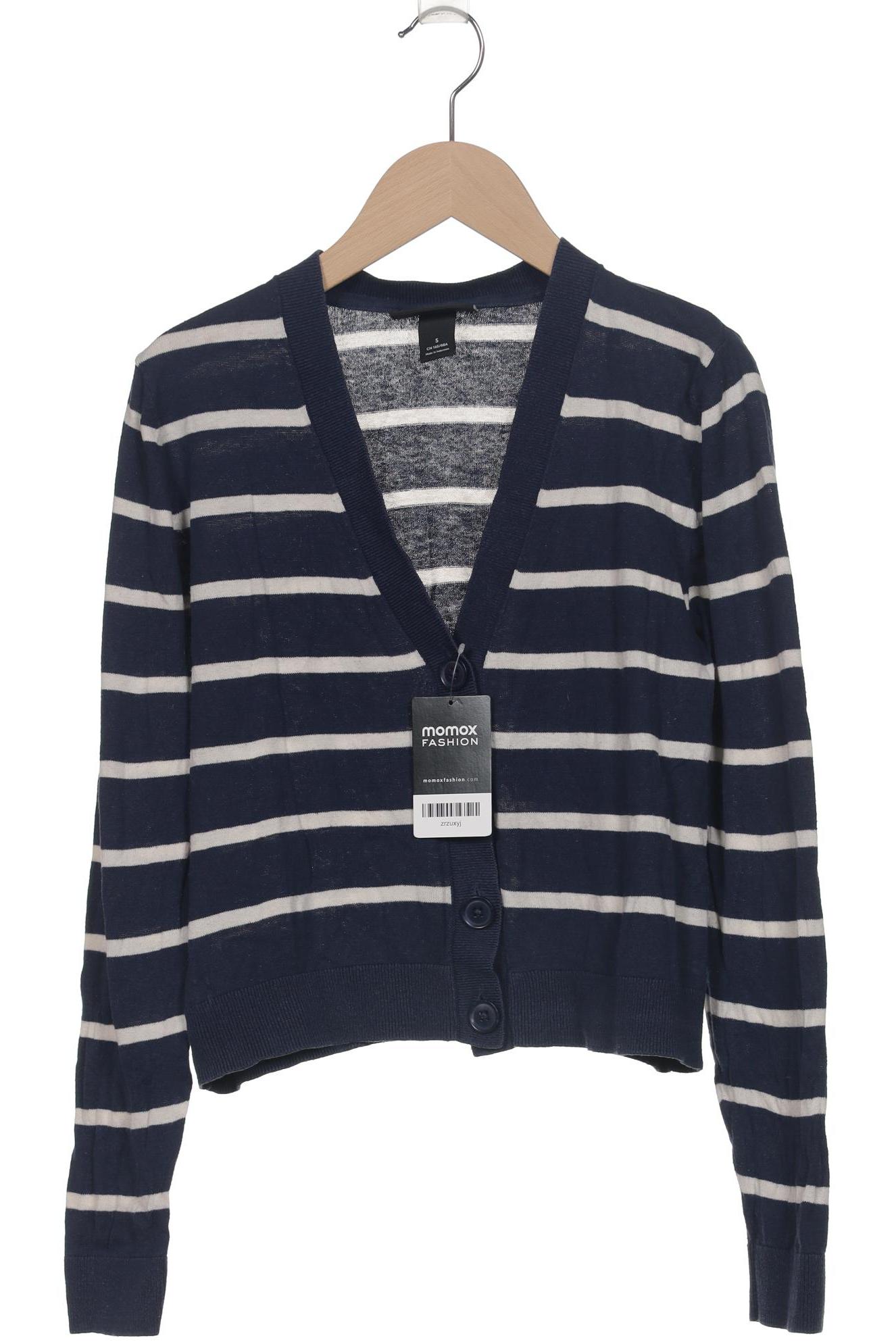 Thumbnail - Monki Damen Strickjacke, marineblau, Gr. 36