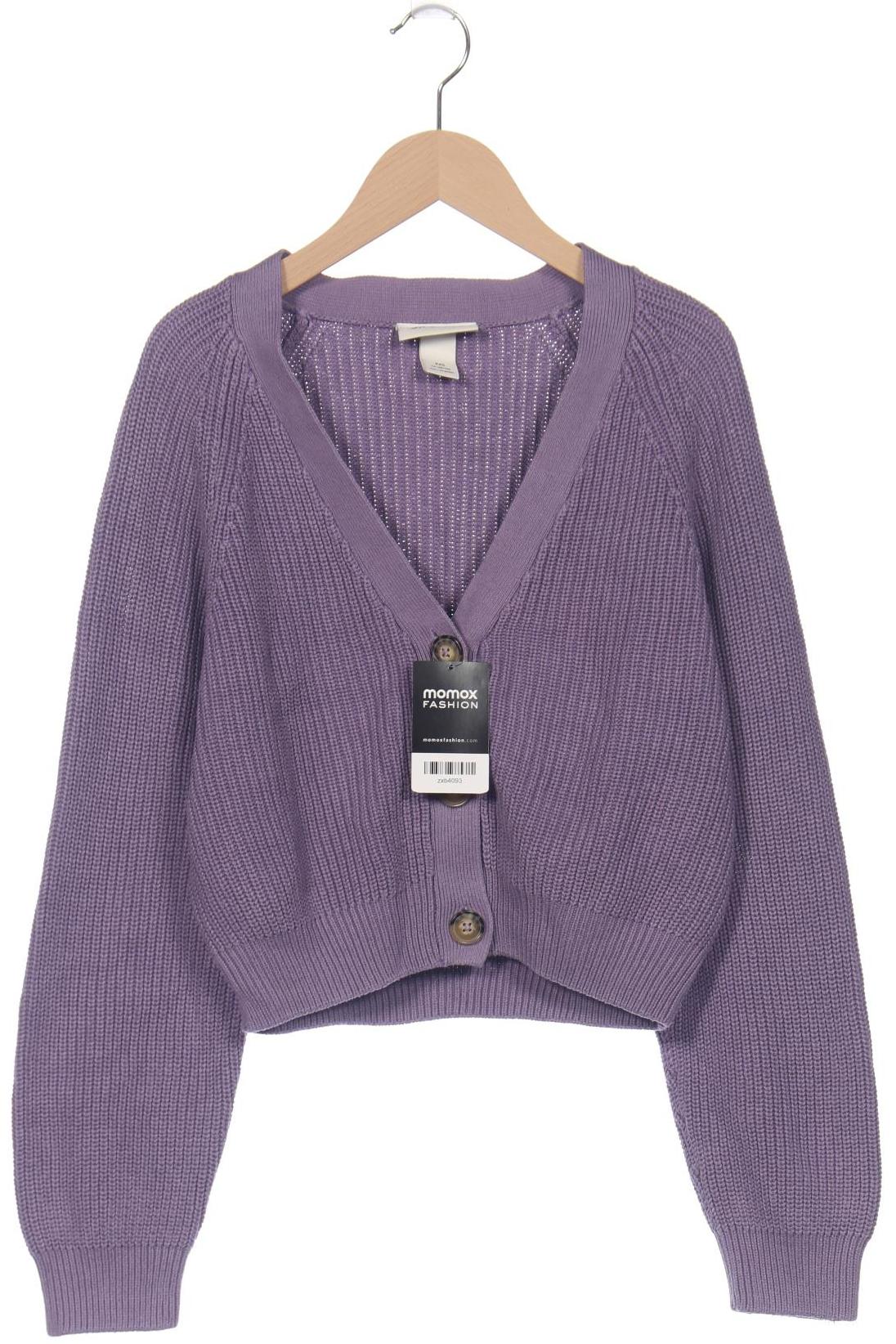 

Monki Damen Strickjacke, flieder, Gr. 32